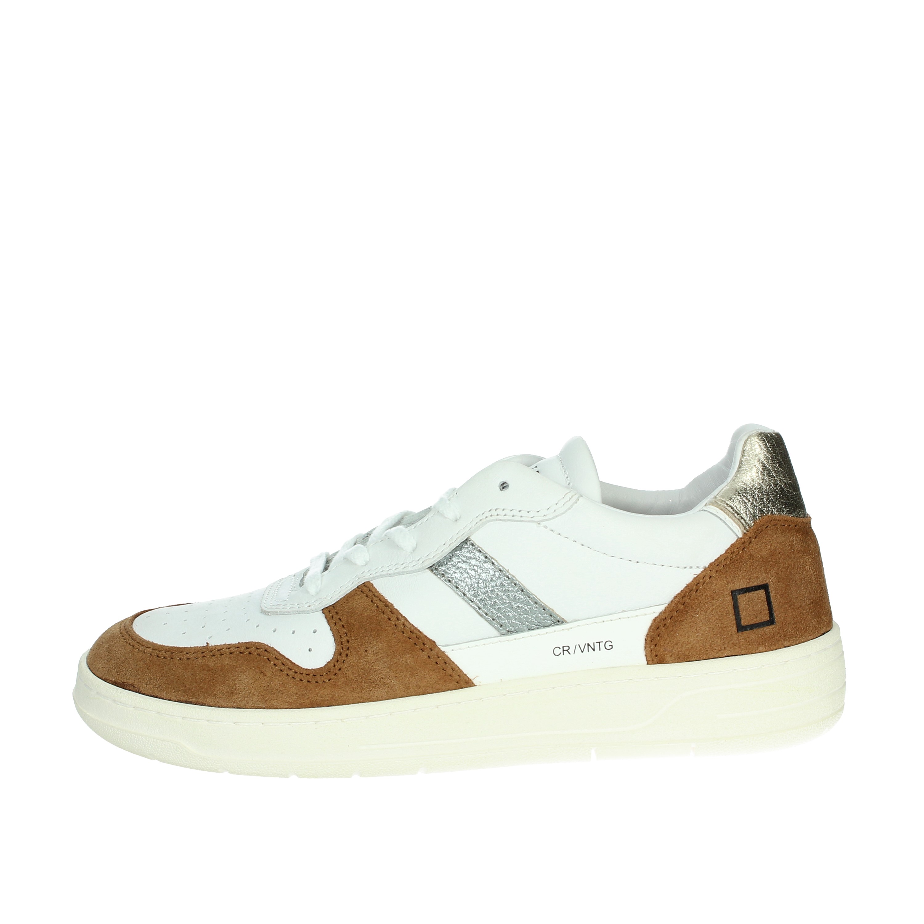 SNEAKERS BASSA W391-C2-VC-WM BIANCO/CUOIO