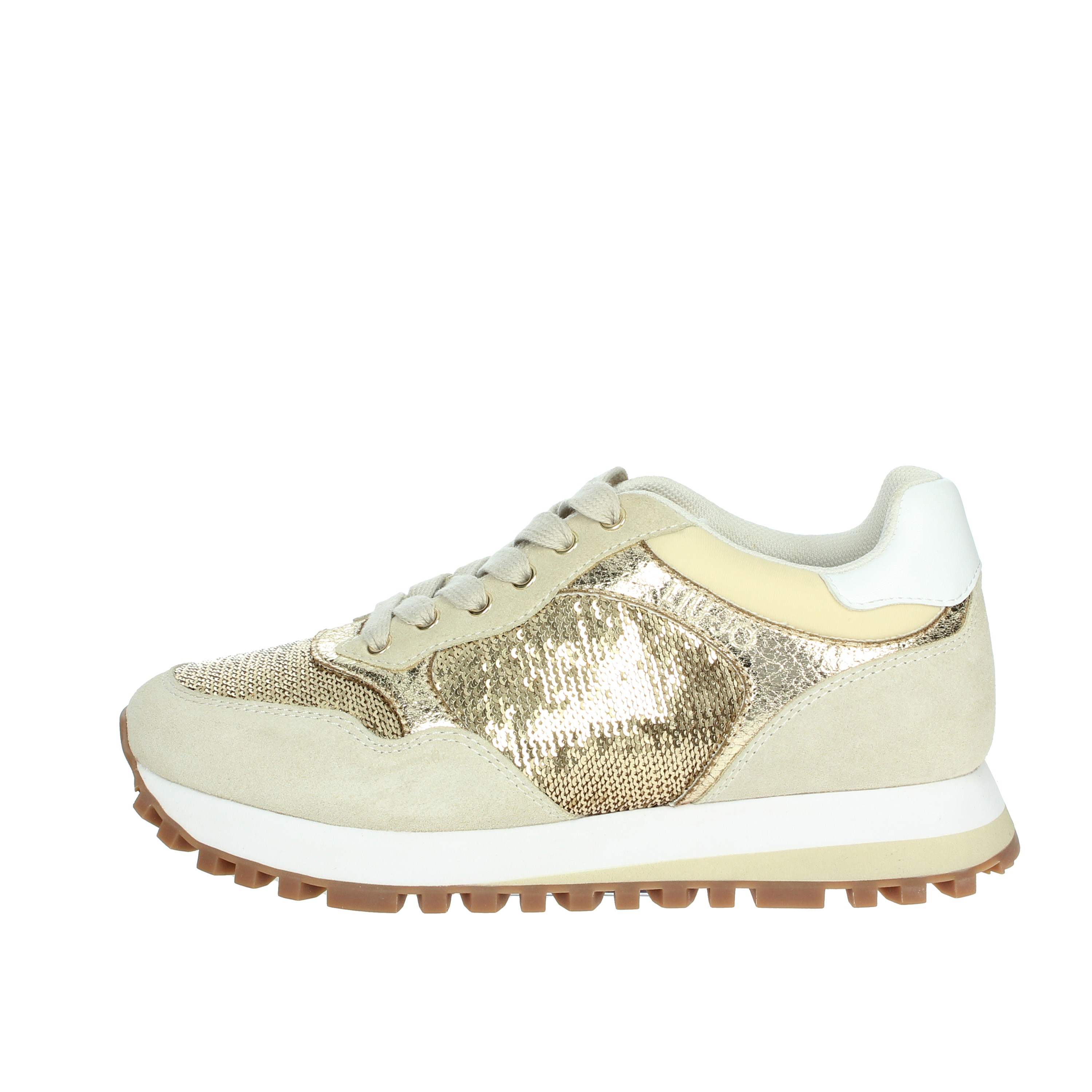 SNEAKERS BASSA BA4067 TX128 BEIGE/ORO