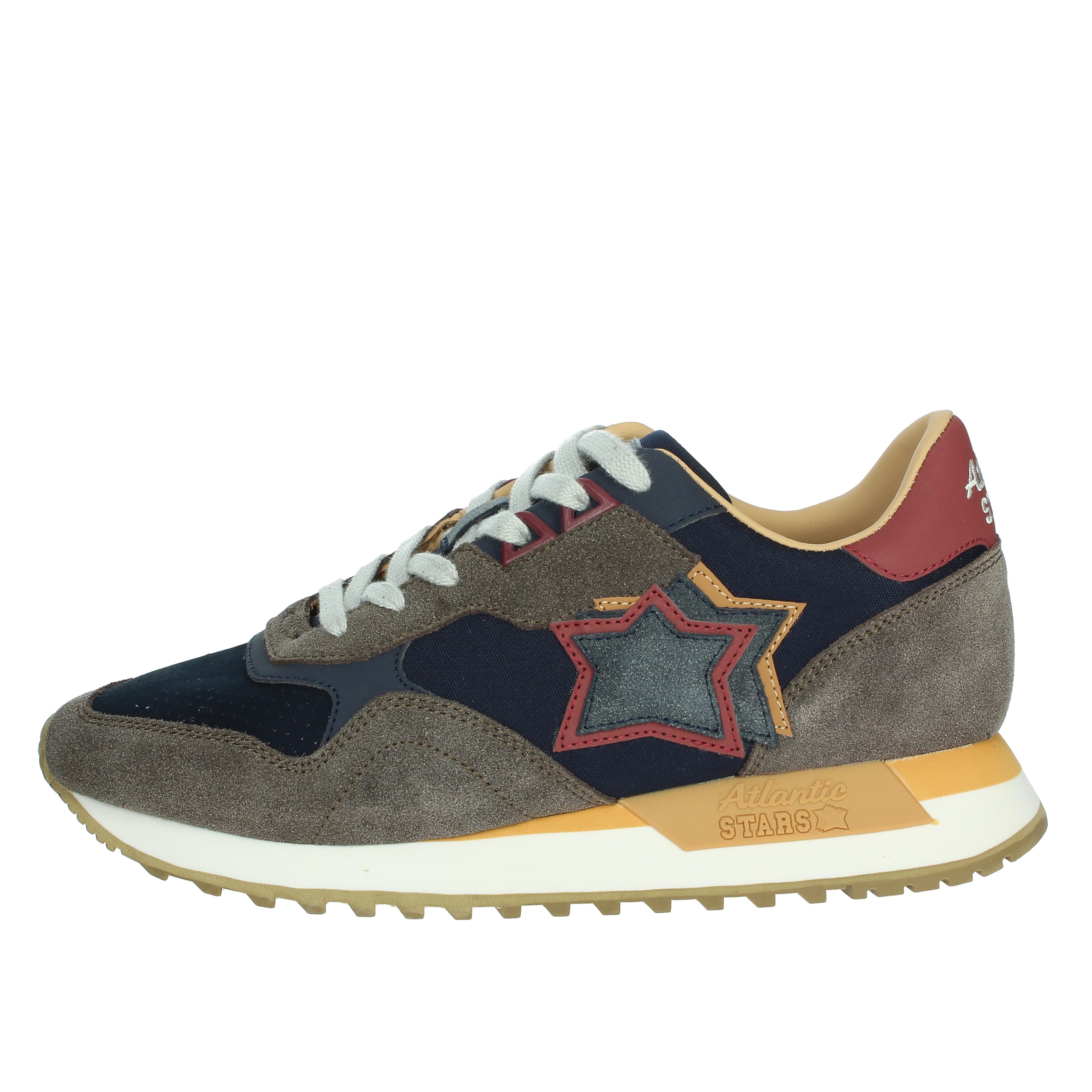 SNEAKERS BASSA AS32M100 MARRONE/BLU