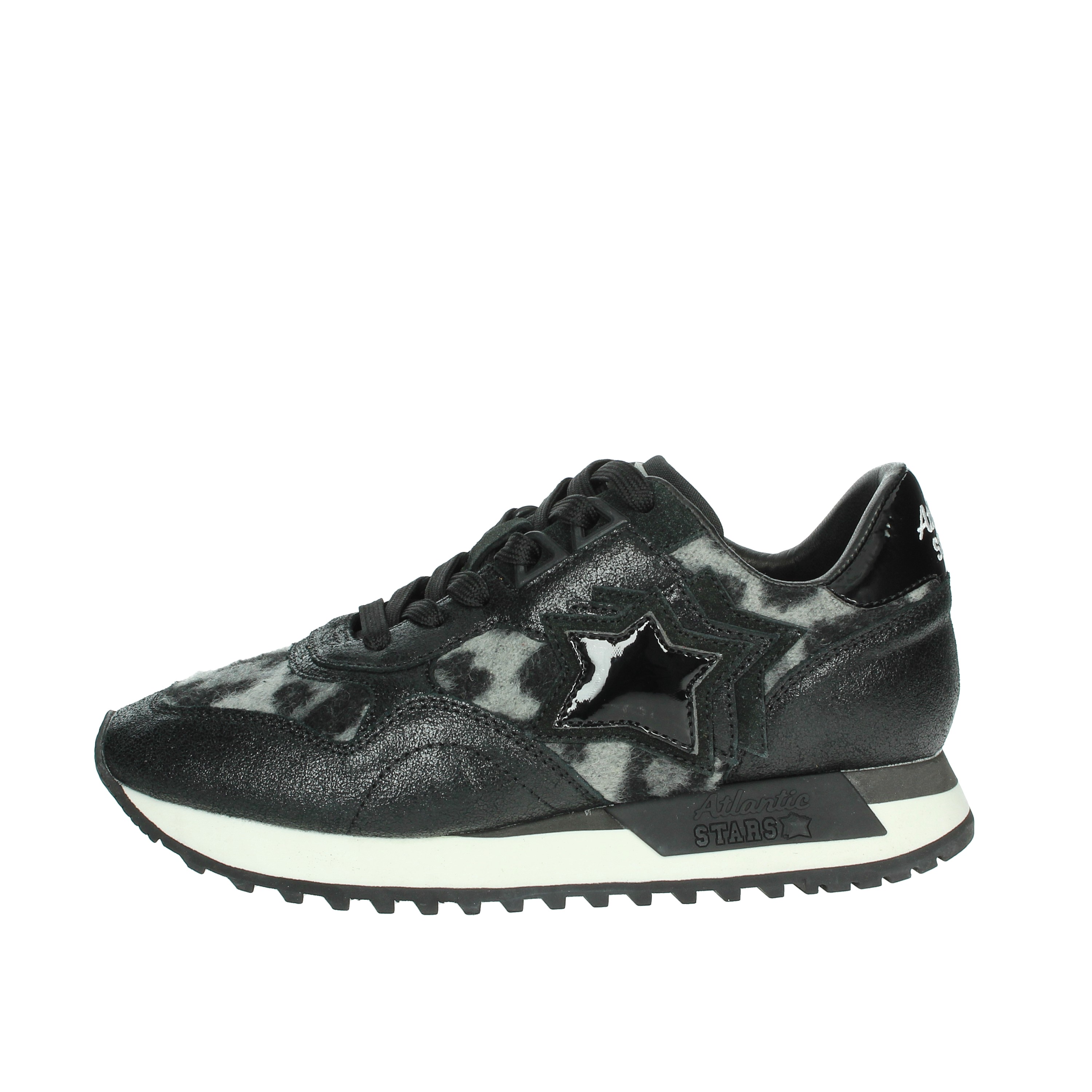 SNEAKERS BASSA AS32W100 NERO/GRIGIO