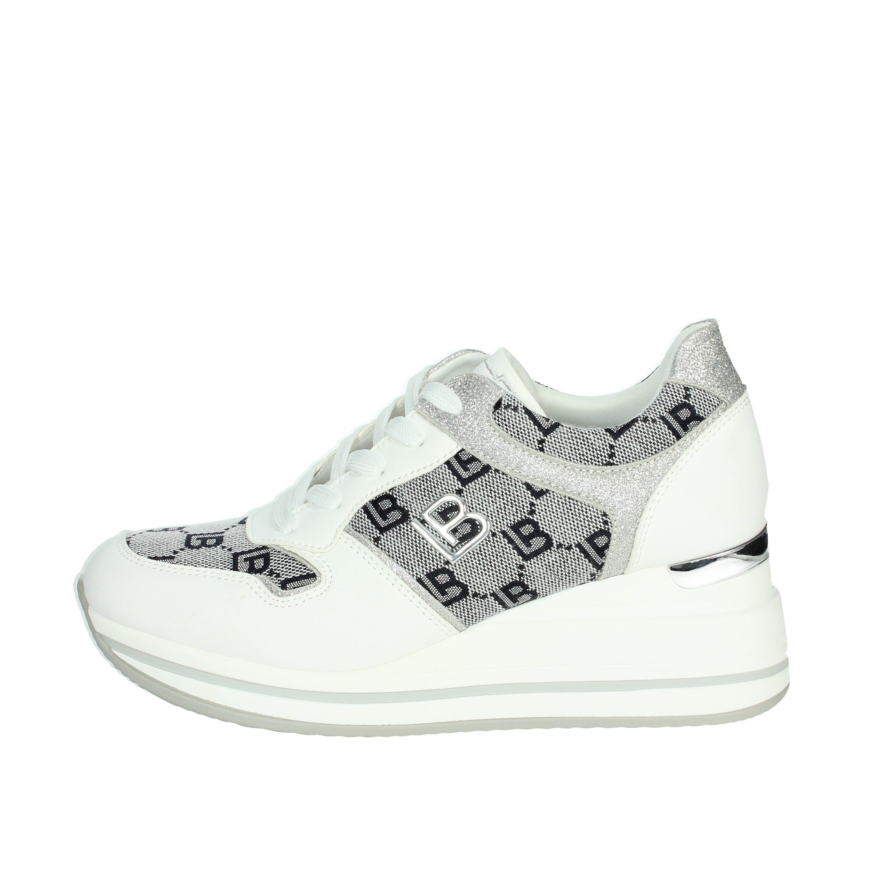 SNEAKERS BASSA 8427 BIANCO/BLU