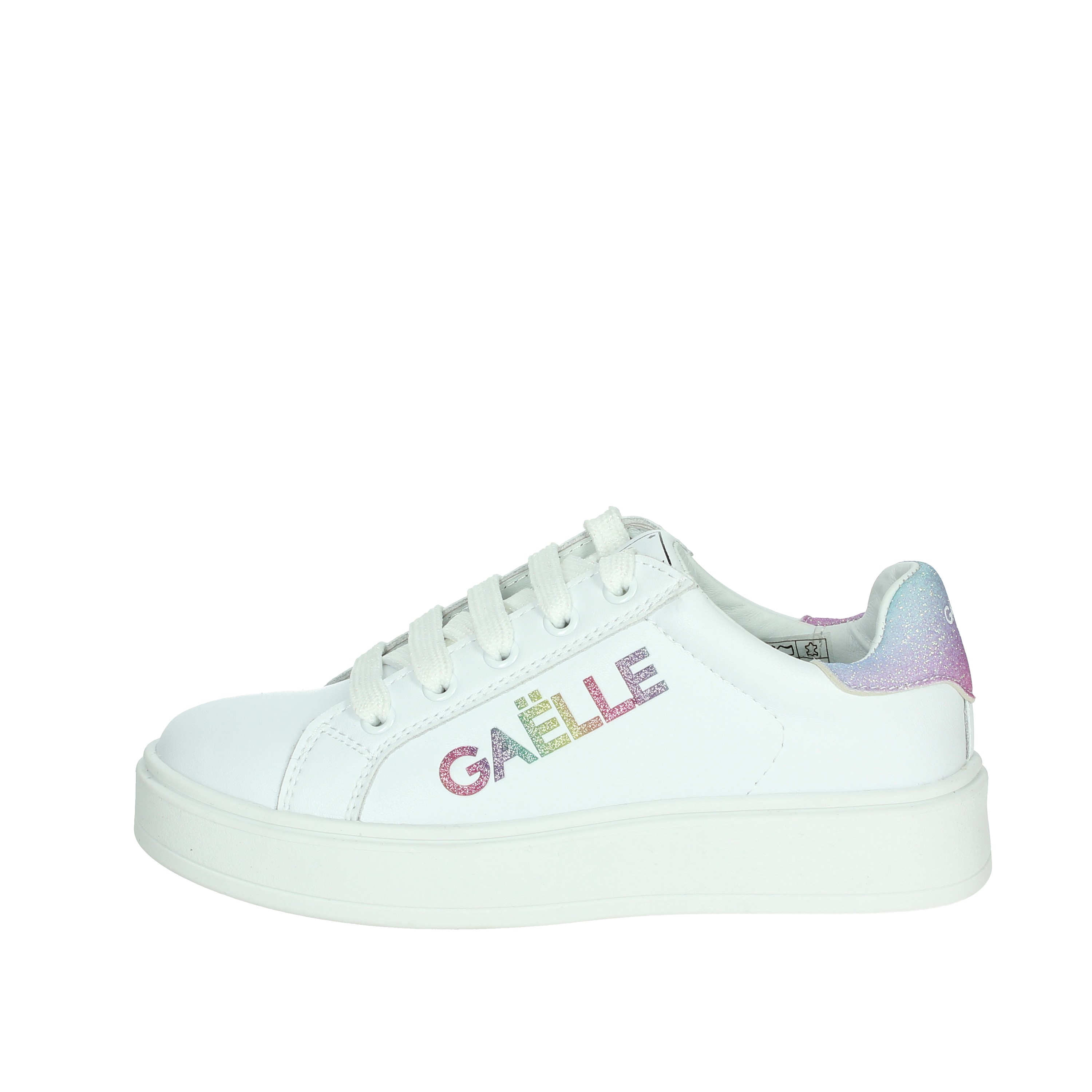 SNEAKERS BASSA GS0026L BIANCO