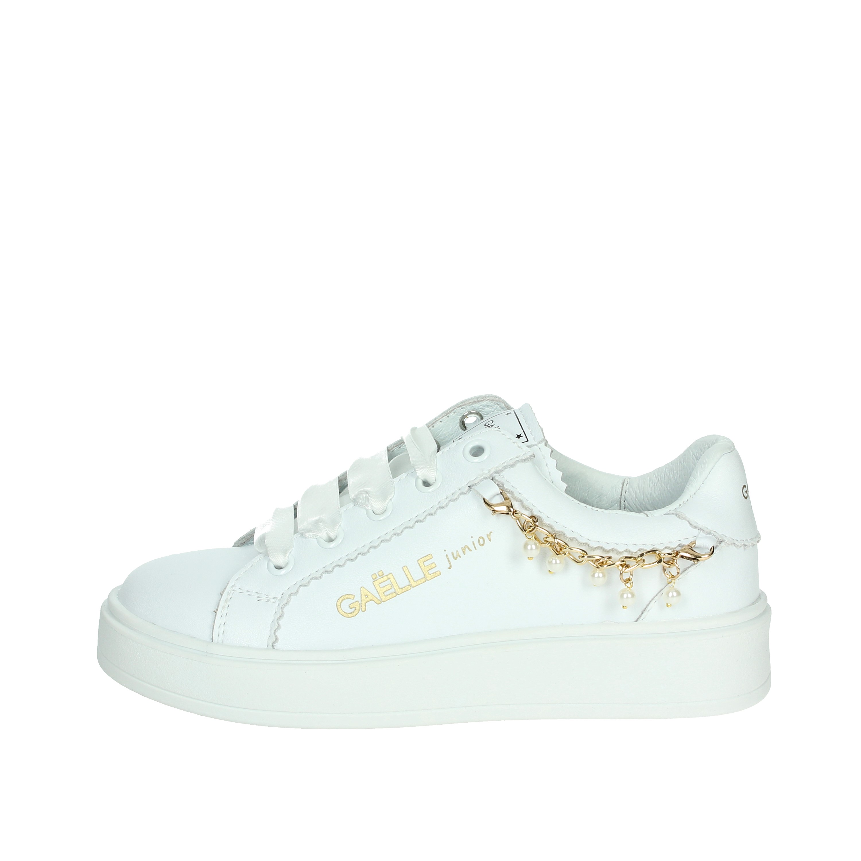 SNEAKERS BASSA GS0023L BIANCO