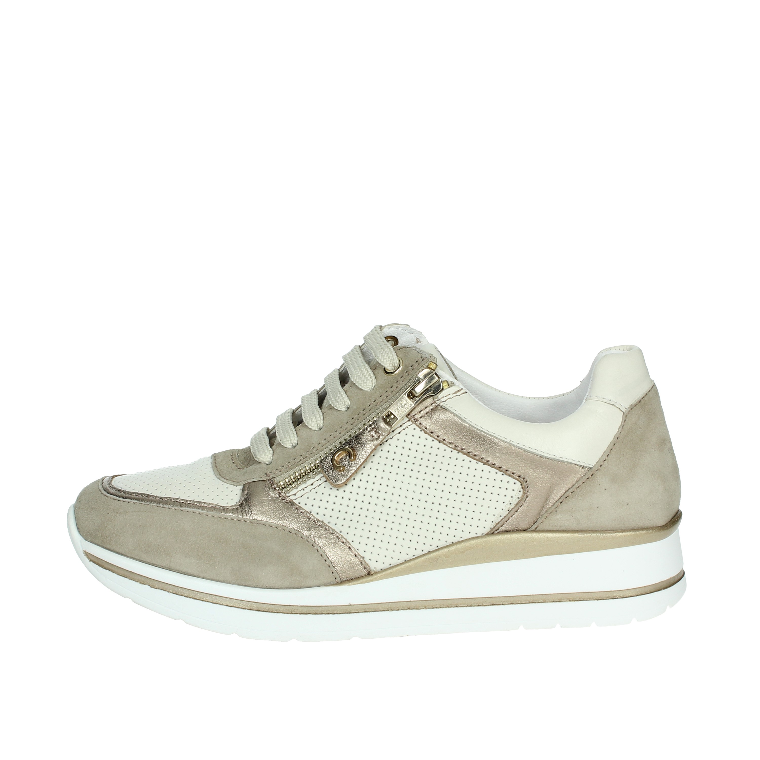 SNEAKERS BASSA IV2021359 BEIGE/ORO