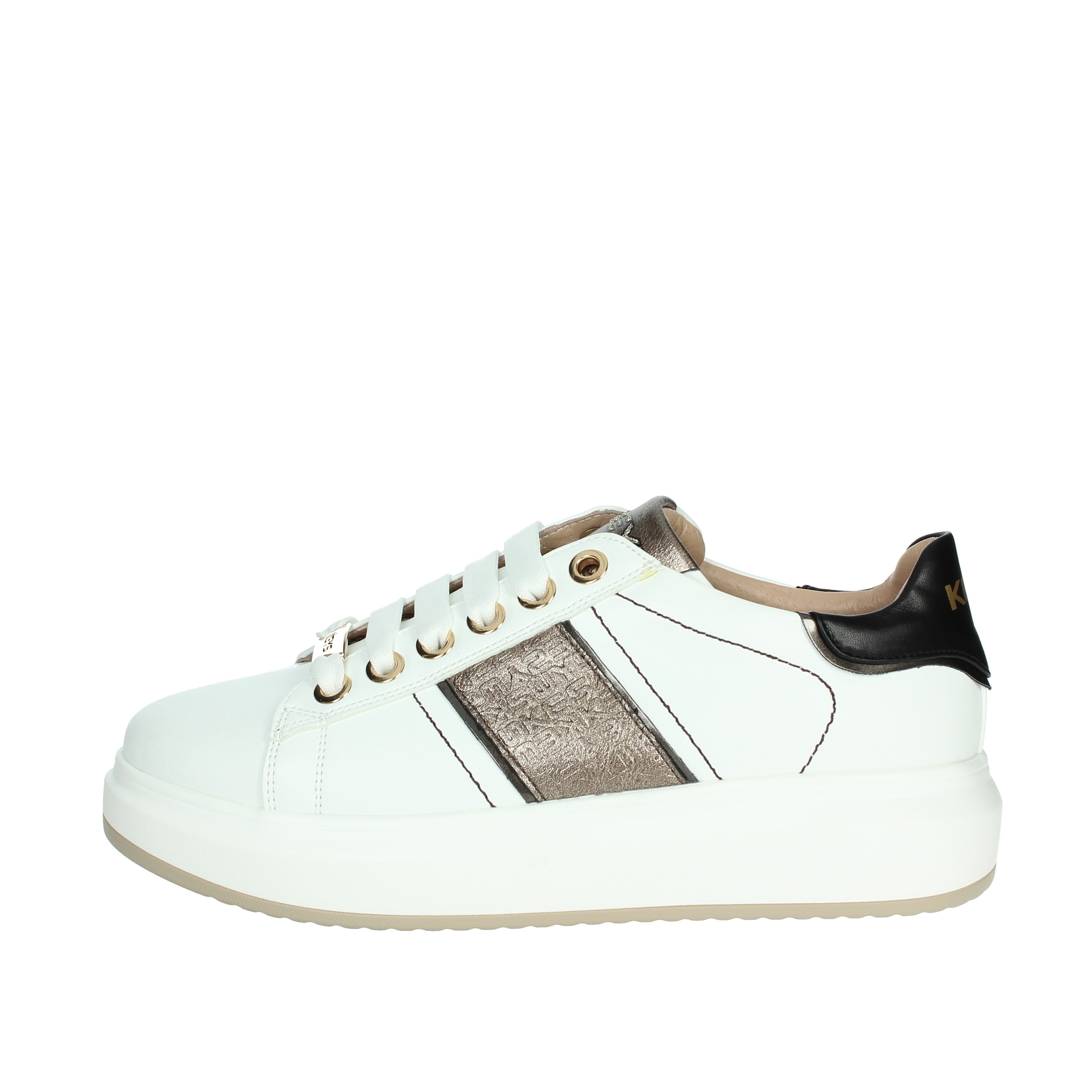 SNEAKERS BASSA K-9801 BIANCO