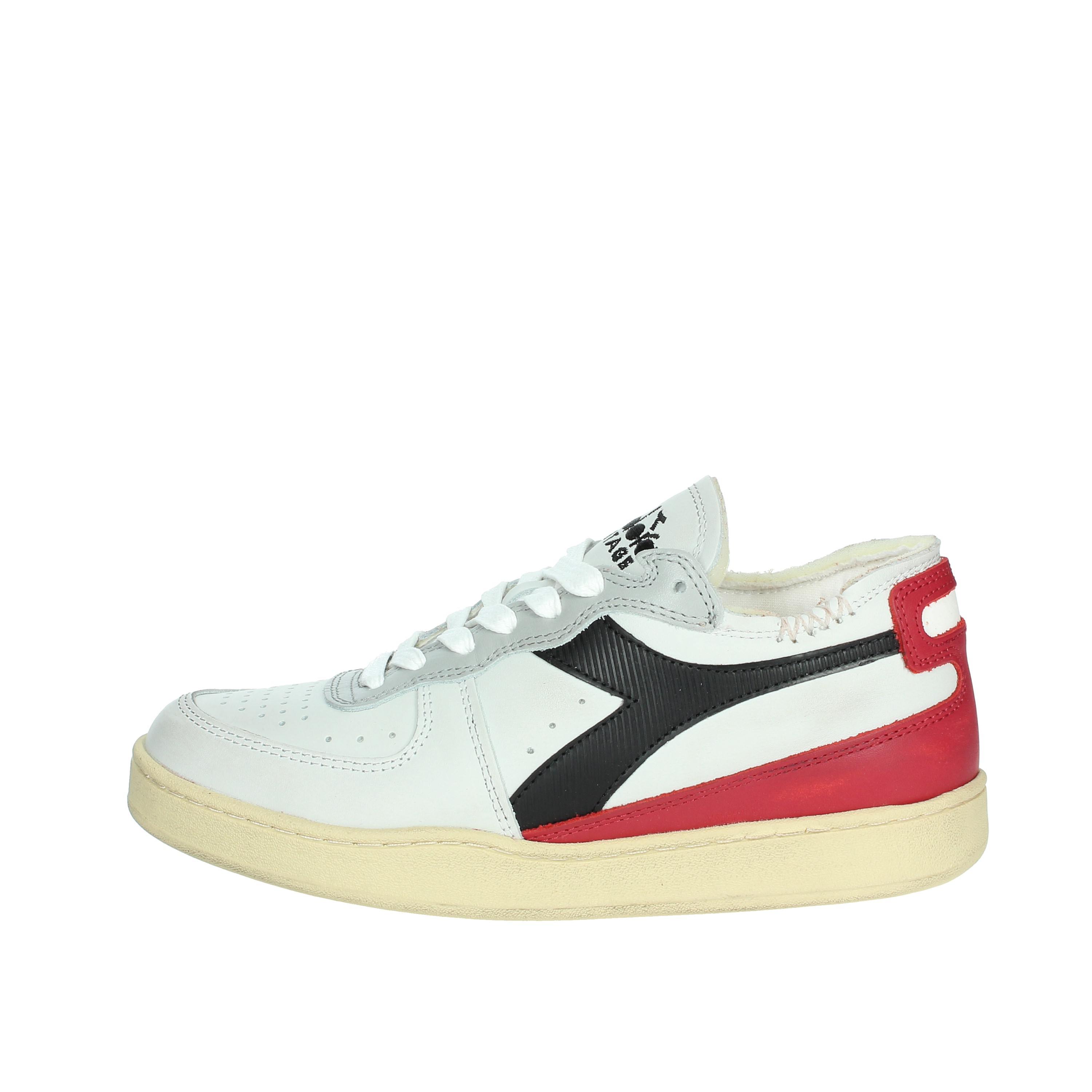 SNEAKERS BASSA 201.176282 01 BIANCO/ROSSO