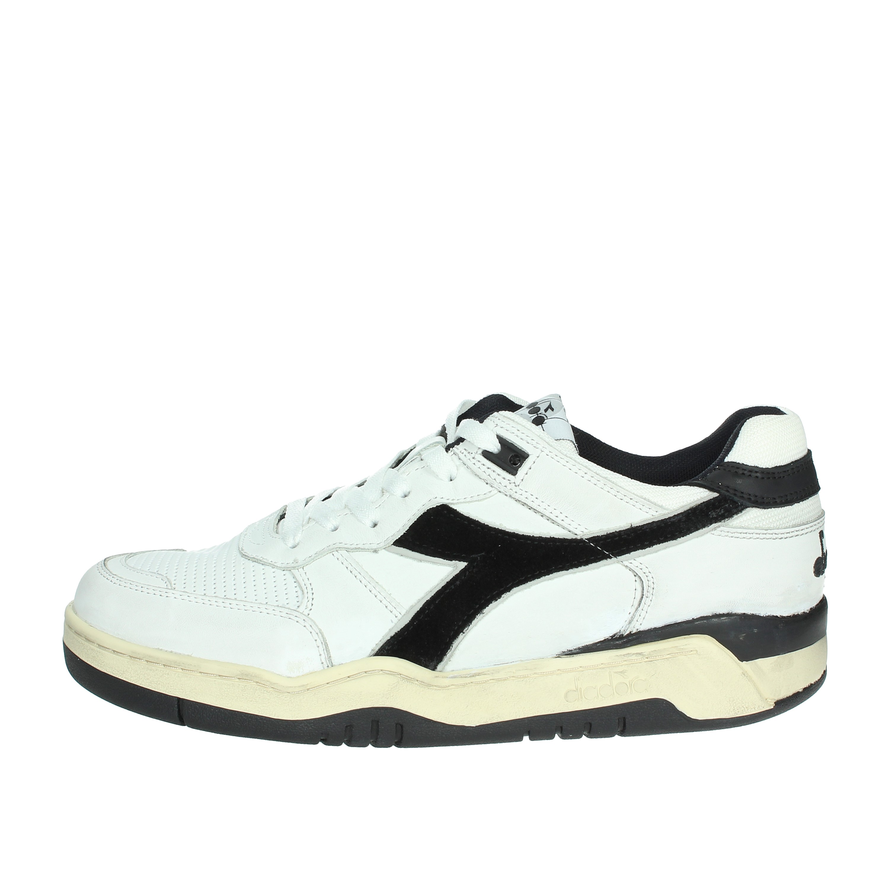 SNEAKERS BASSA 201.180117 01 BIANCO/NERO