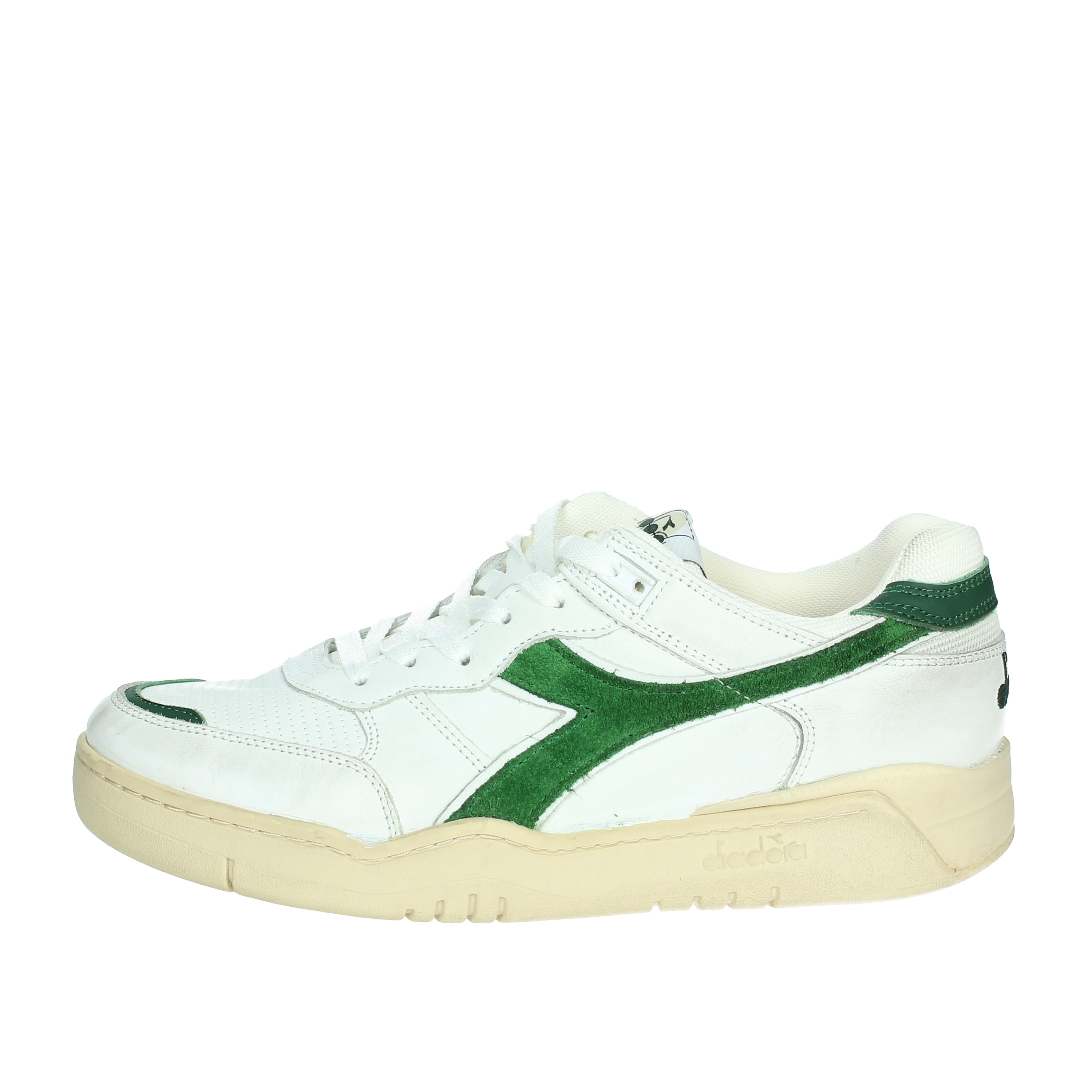 SNEAKERS BASSA 201.180117 01 BIANCO/VERDE