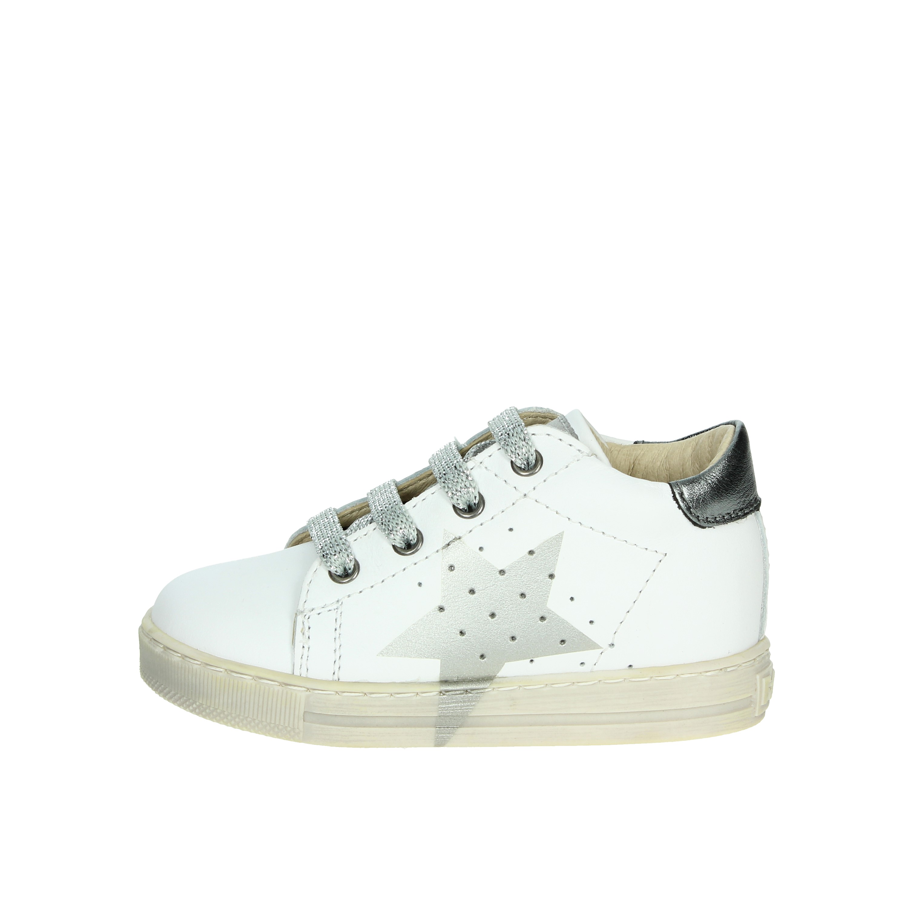 SNEAKERS BASSA 0011500560.01.1N38 BIANCO/ARGENTO