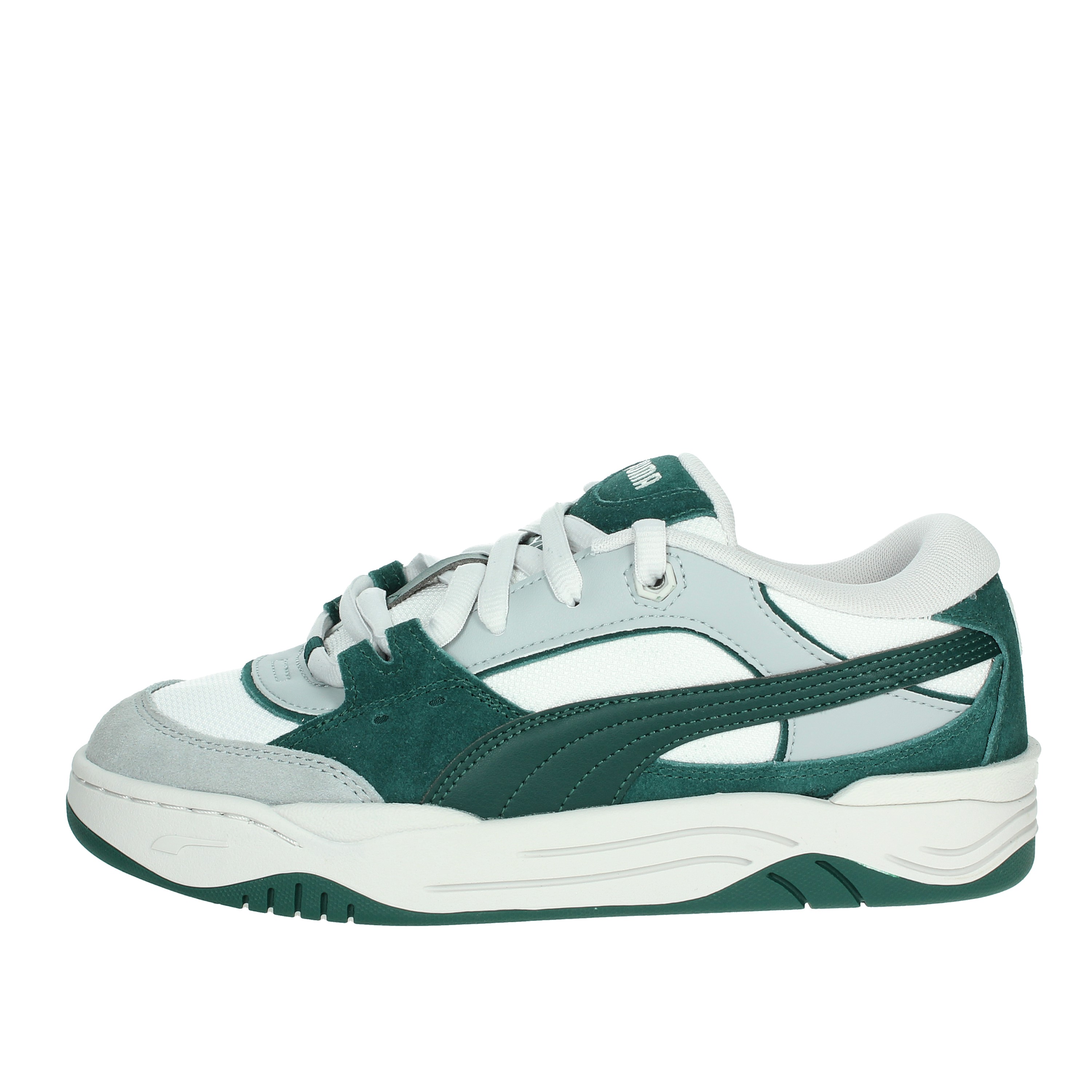 SNEAKERS BASSA 389267 BIANCO/VERDE