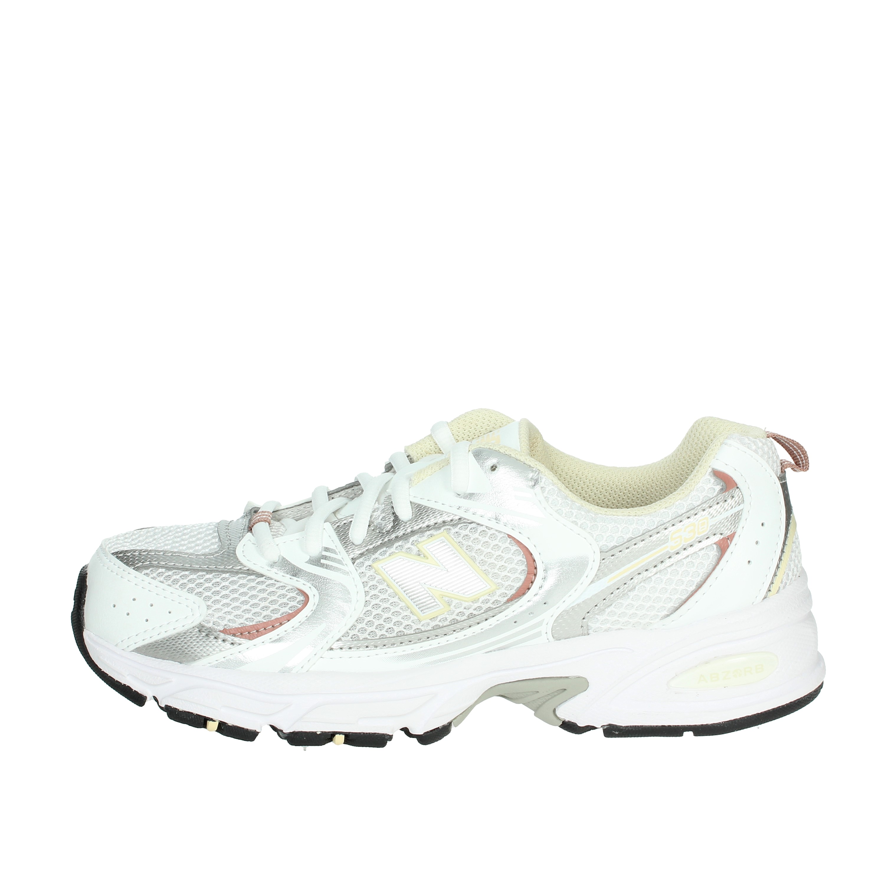 SNEAKERS BASSA GR530GA BIANCO/ARGENTO