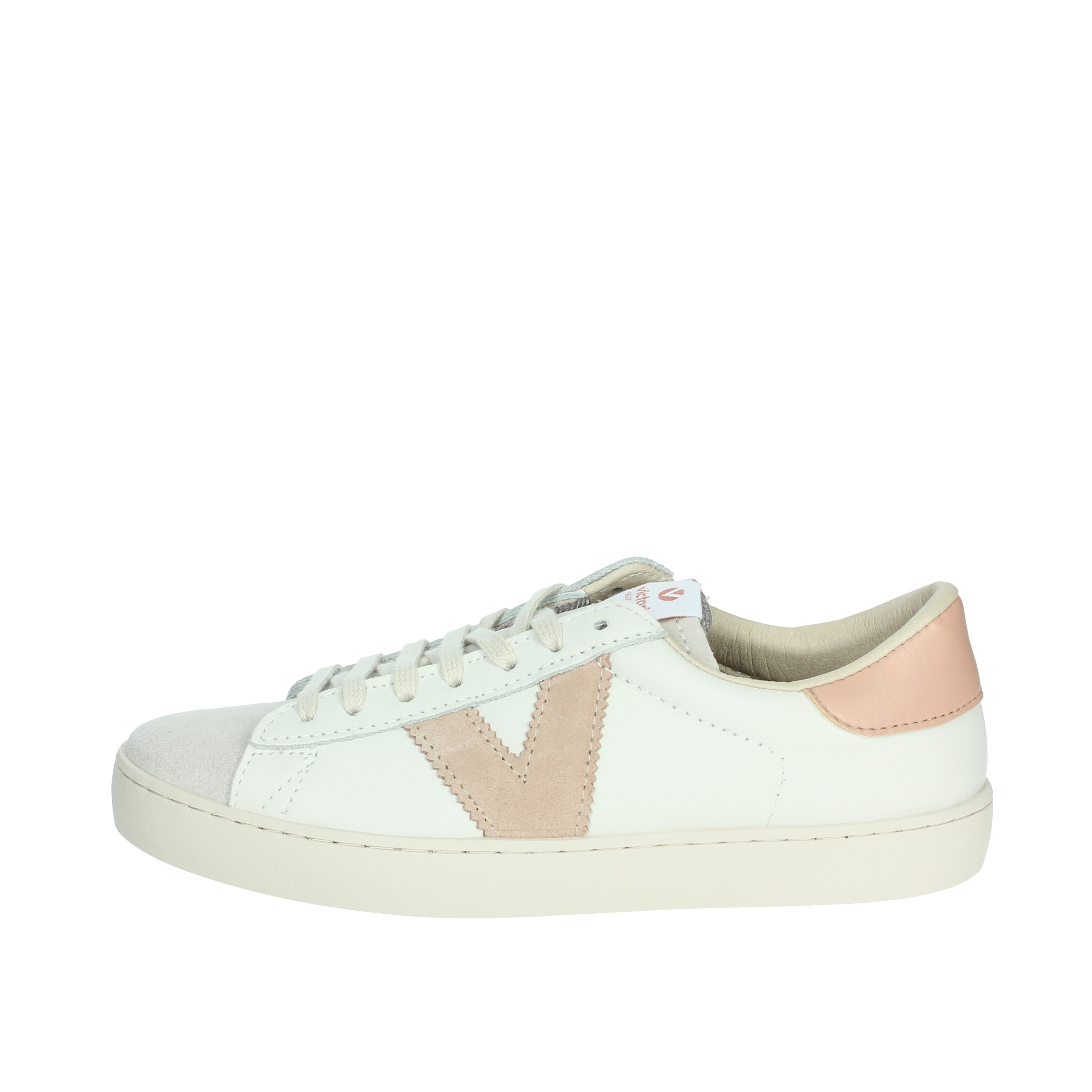 SNEAKERS BASSA 1126142 BIANCO/ROSA