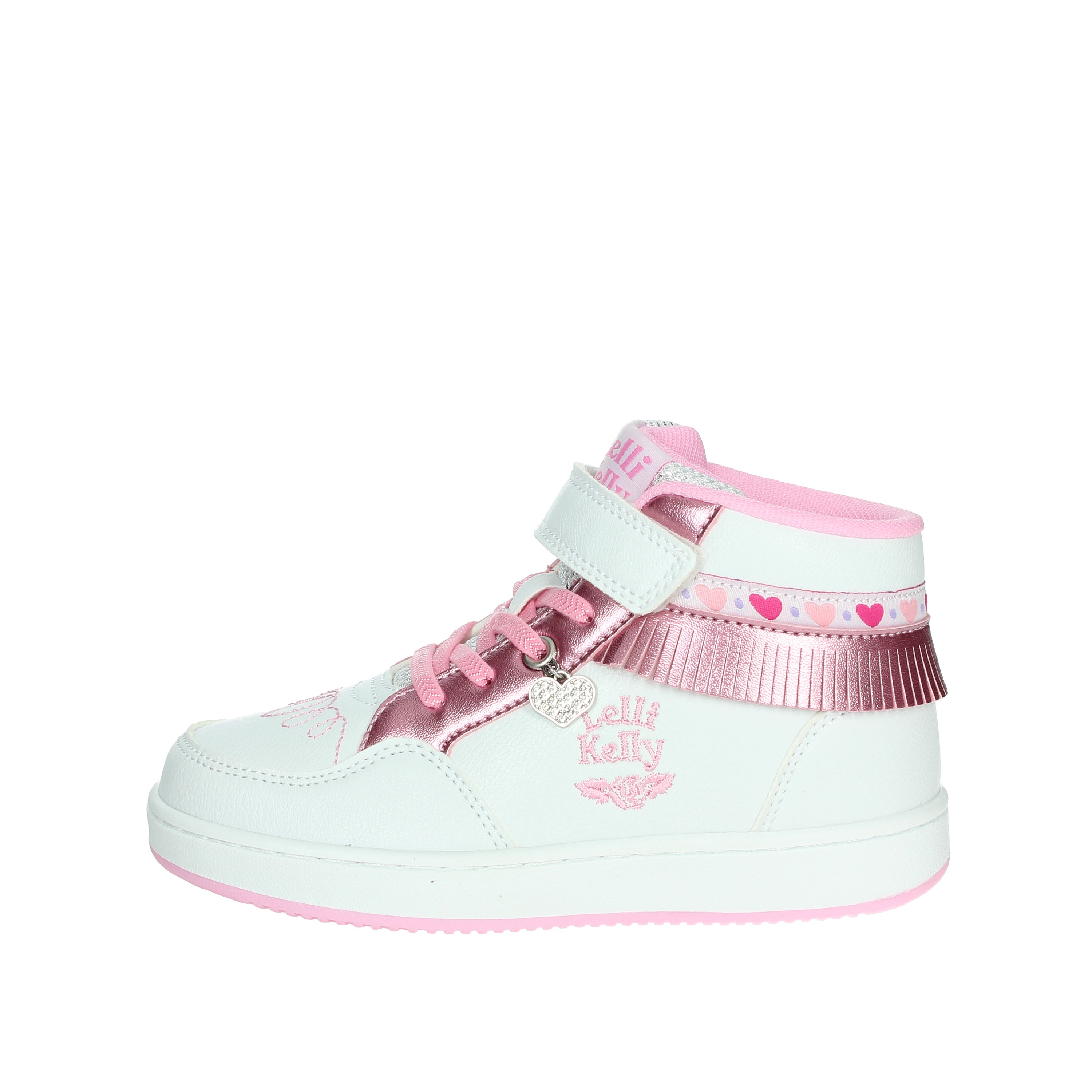 SNEAKERS ALTA LKAA8096 BIANCO/ROSA