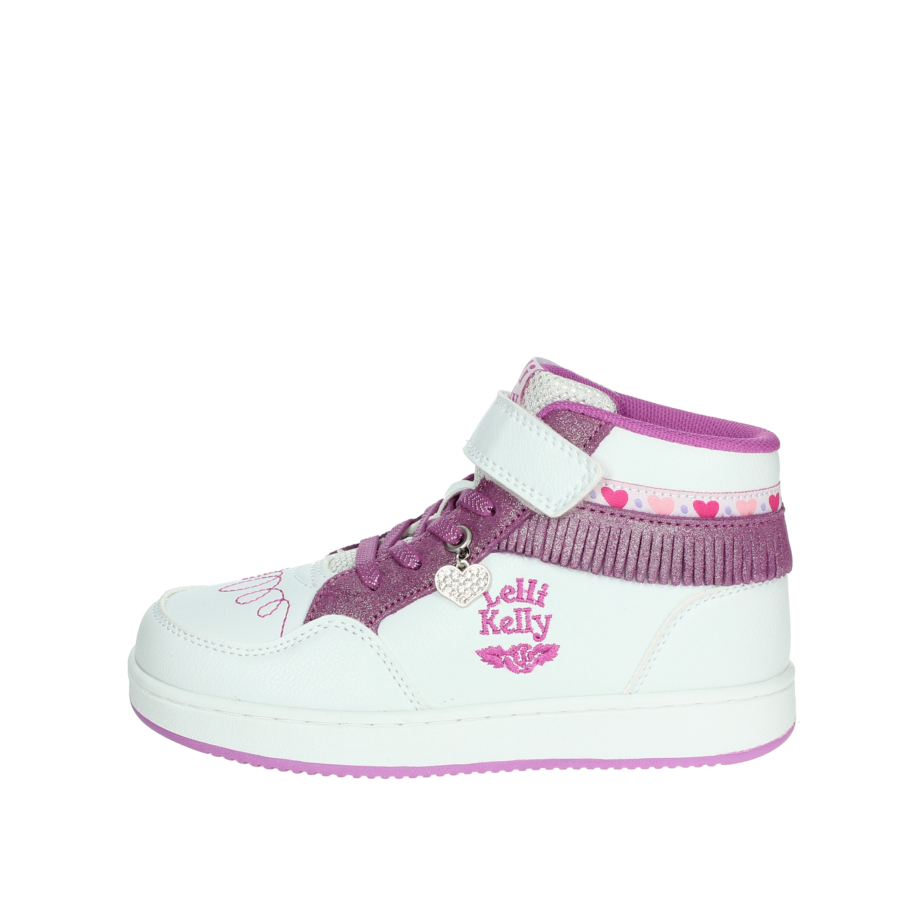 SNEAKERS ALTA LKAA8096 BIANCO/VIOLA