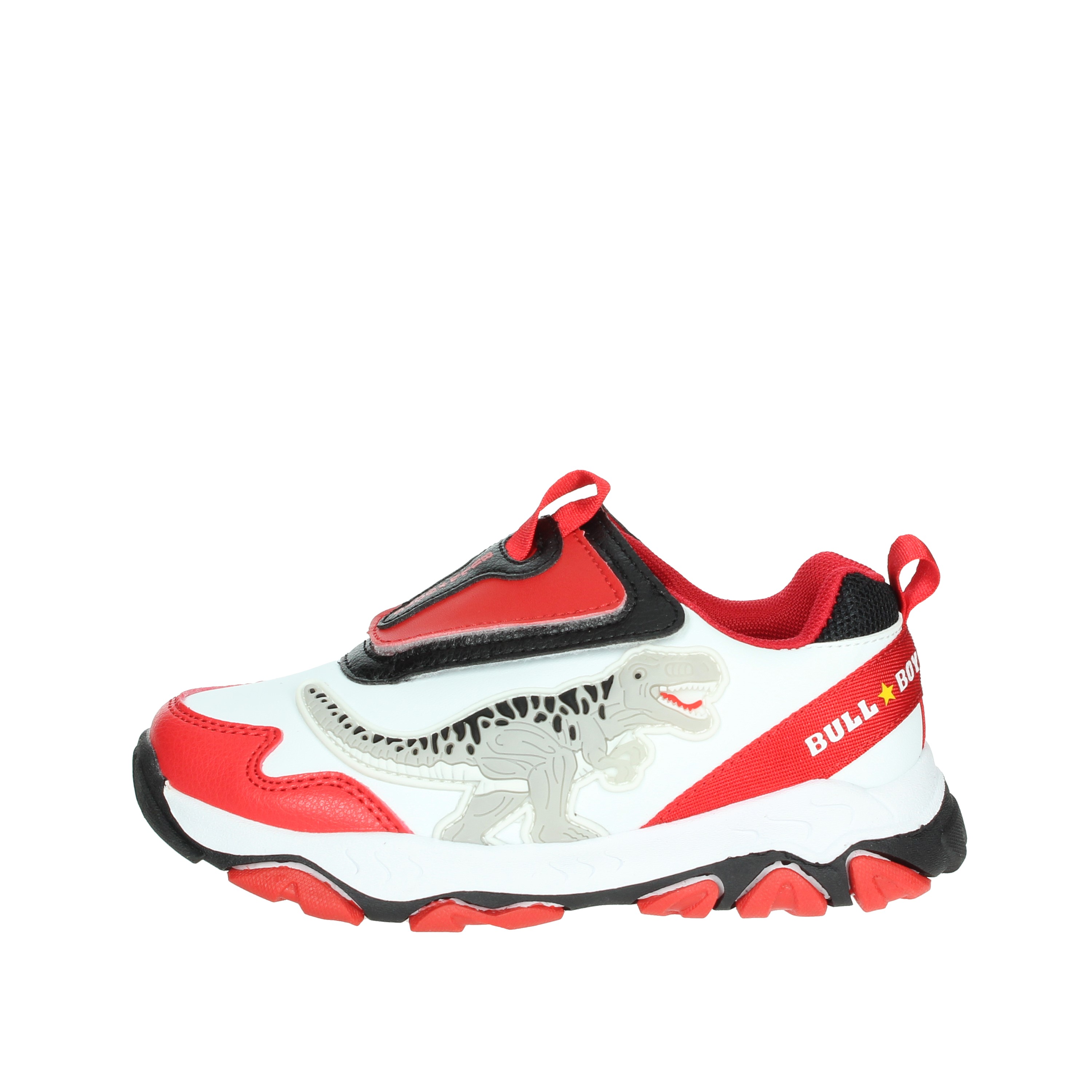 SNEAKERS BASSA DNAL4550 BIANCO/ROSSO