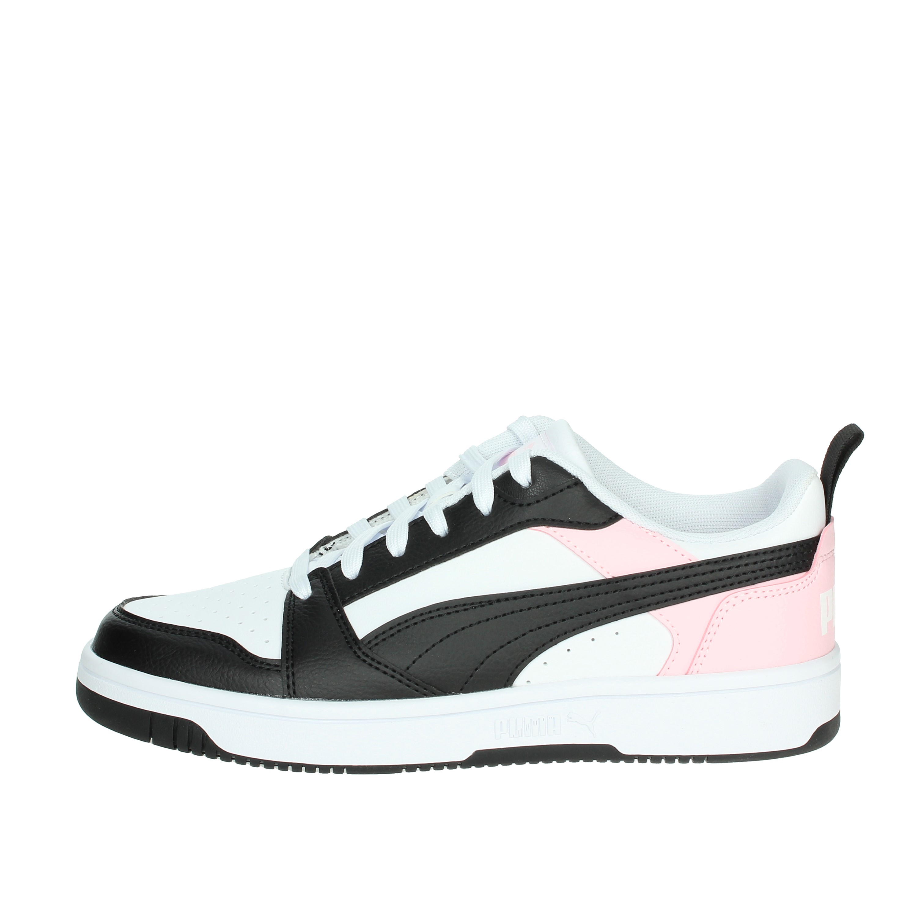 SNEAKERS BASSA 393833 BIANCO/NERO/ROSA