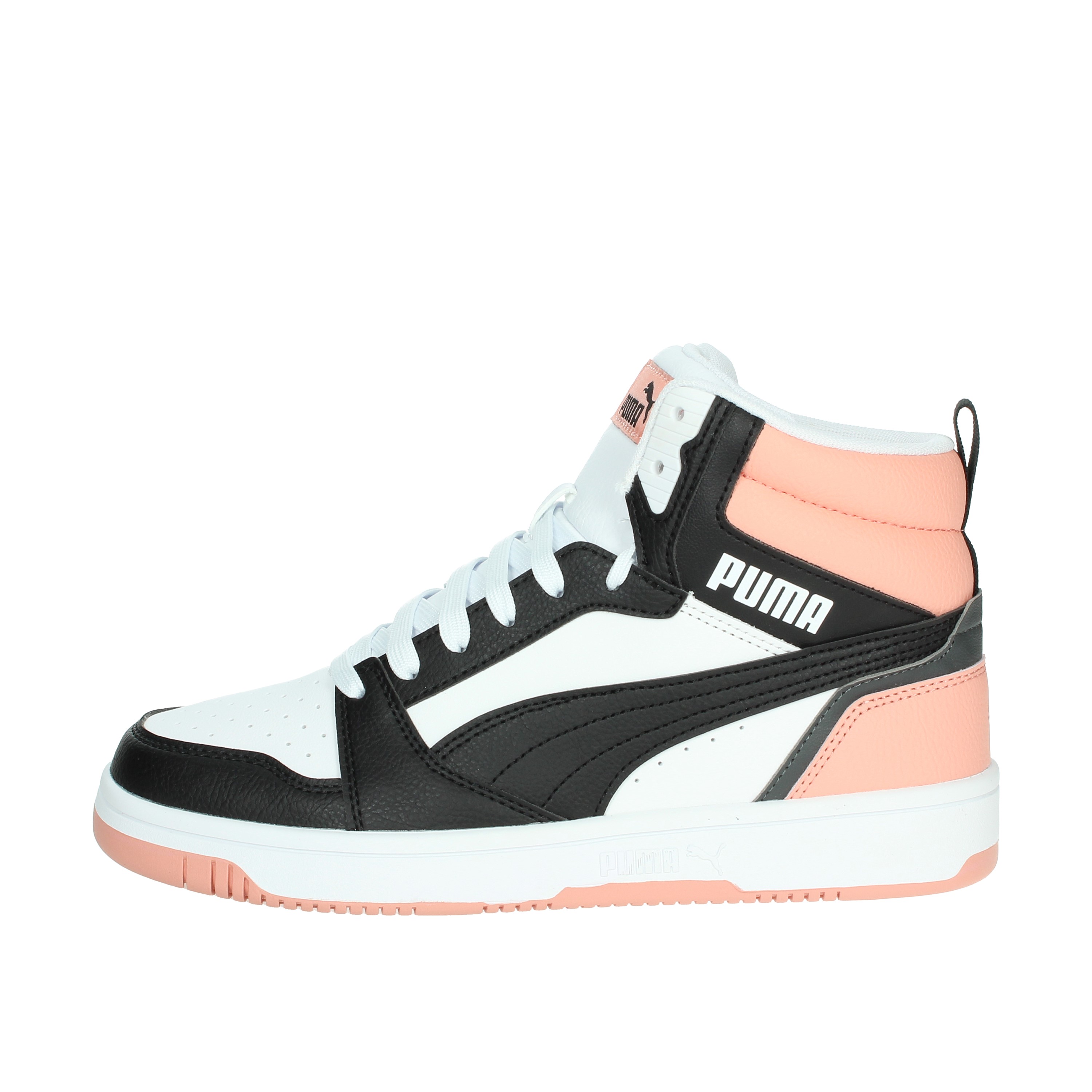 SNEAKERS ALTA 393831 BIANCO/NERO/ROSA