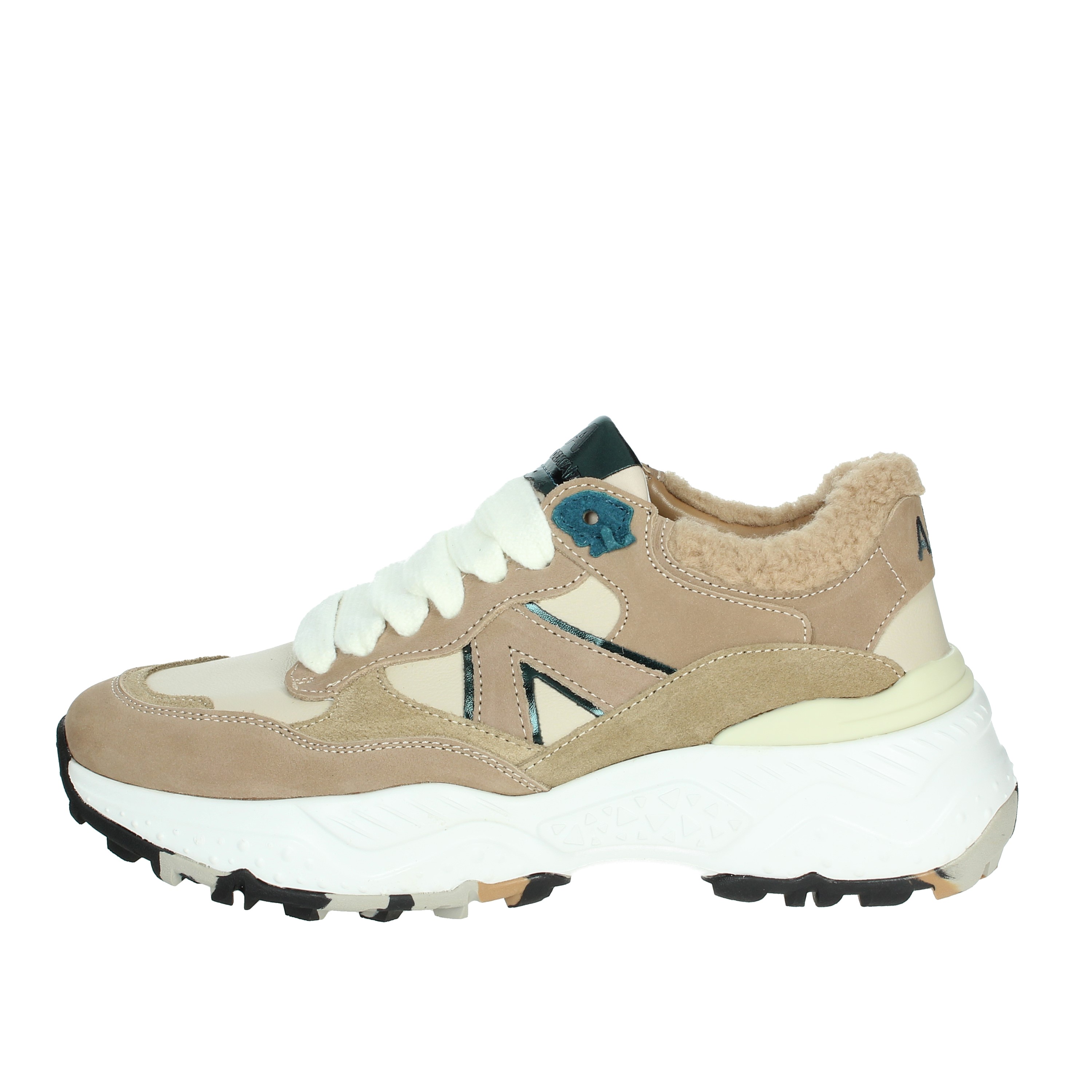 SNEAKERS BASSA AC-040 BEIGE