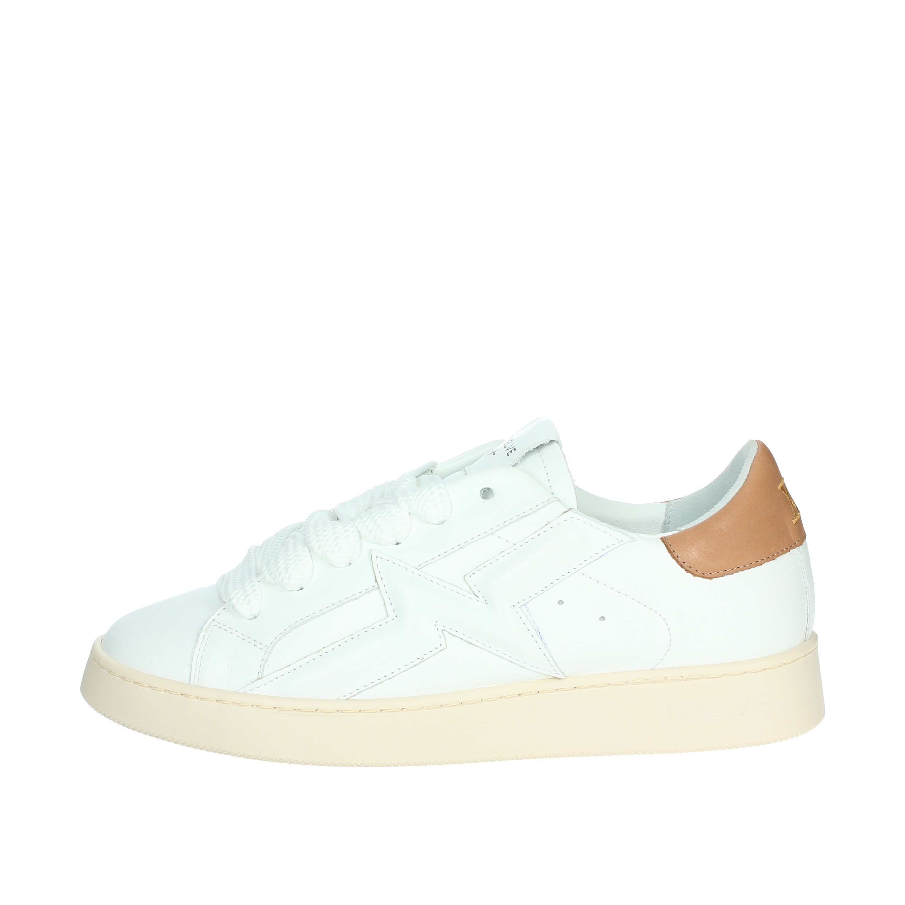 SNEAKERS BASSA CLASSIC BIANCO/CUOIO