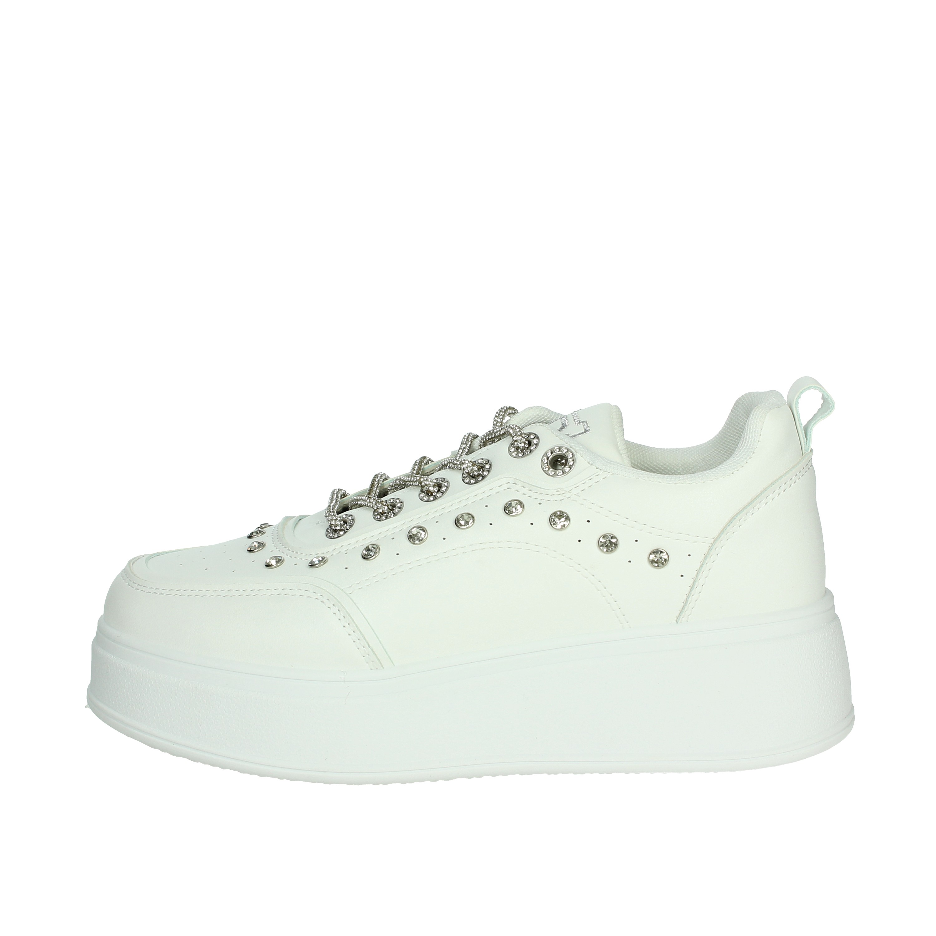 SNEAKERS BASSA 8729 BIANCO