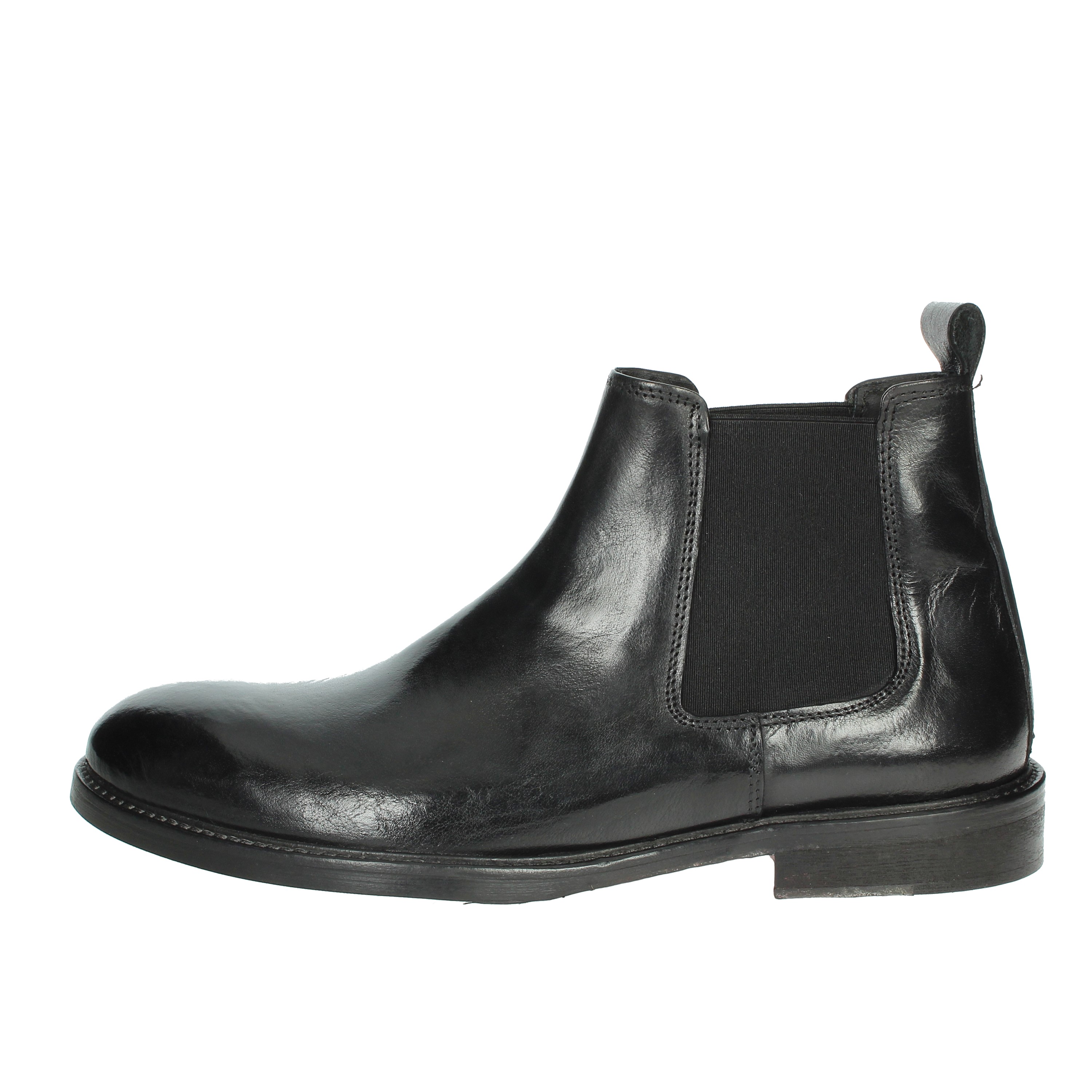 MEZZO STIVALETTO EA019 NERO