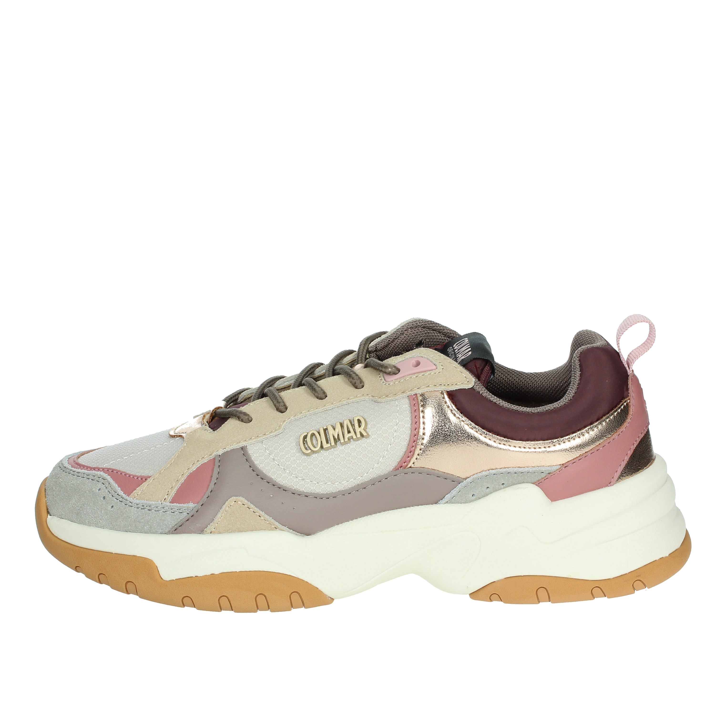 SNEAKERS BASSA TESS CLOUD BEIGE/VIOLA