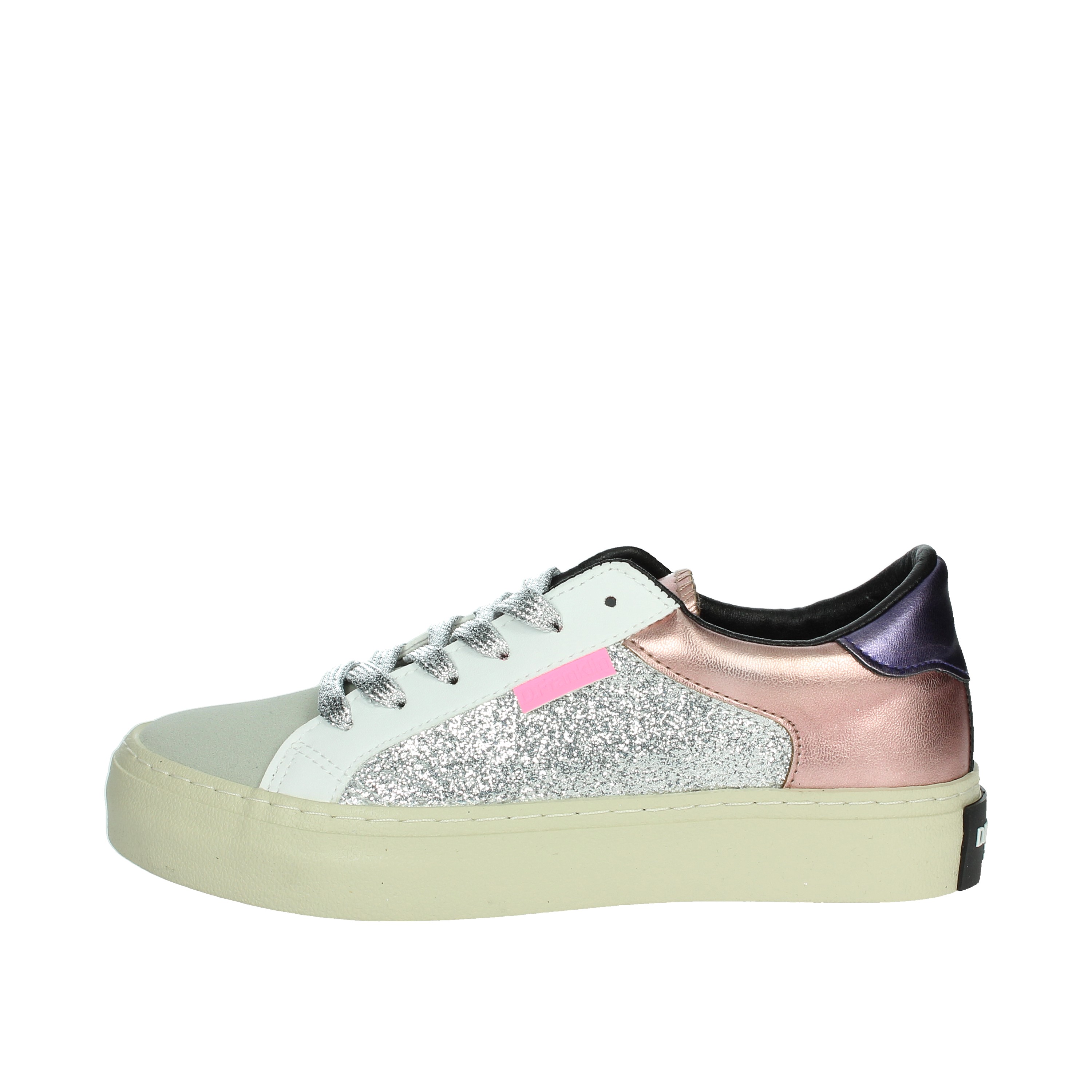 SNEAKERS BASSA DFSH367015 ARGENTO/ROSA