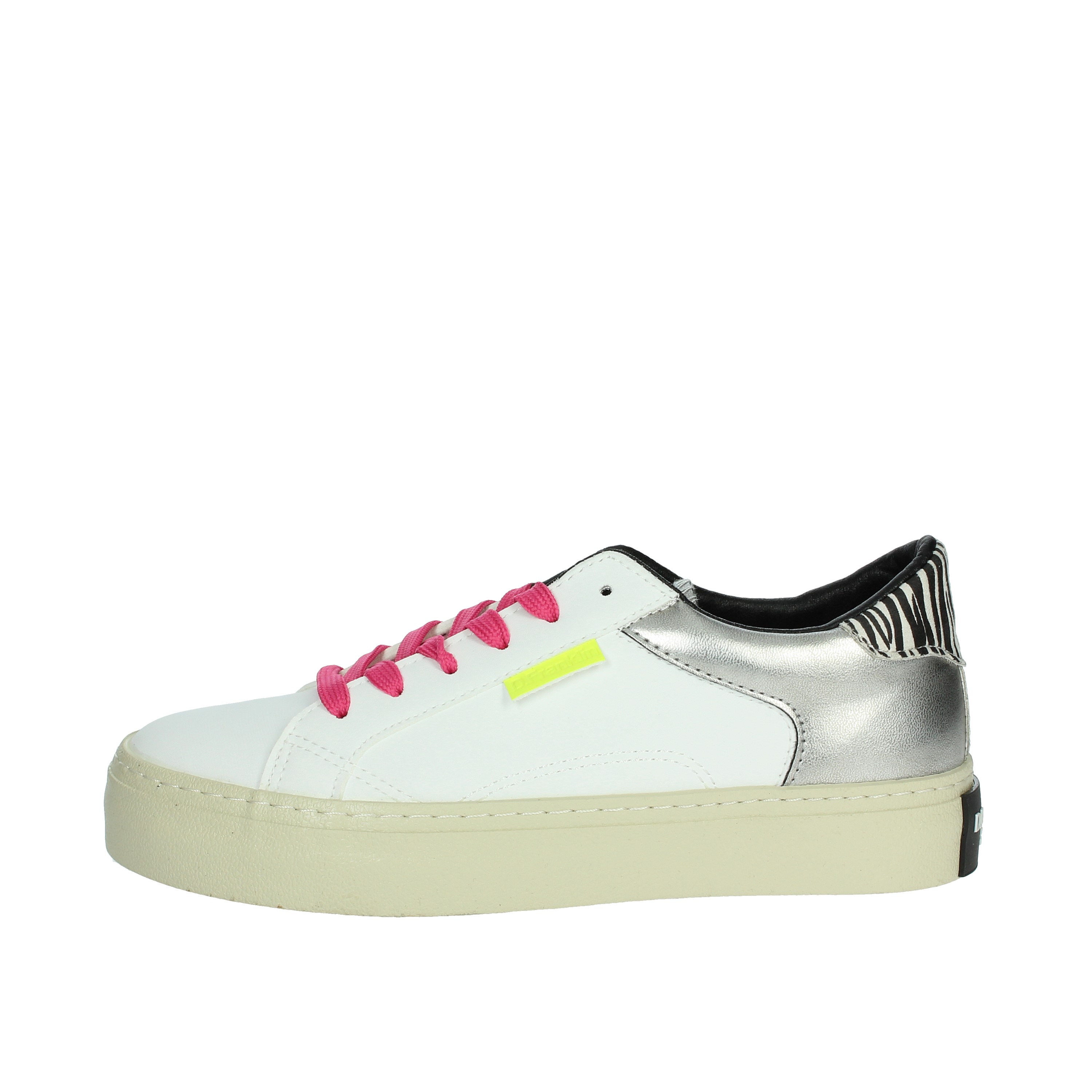 SNEAKERS BASSA DFSH367016 BIANCO/ARGENTO