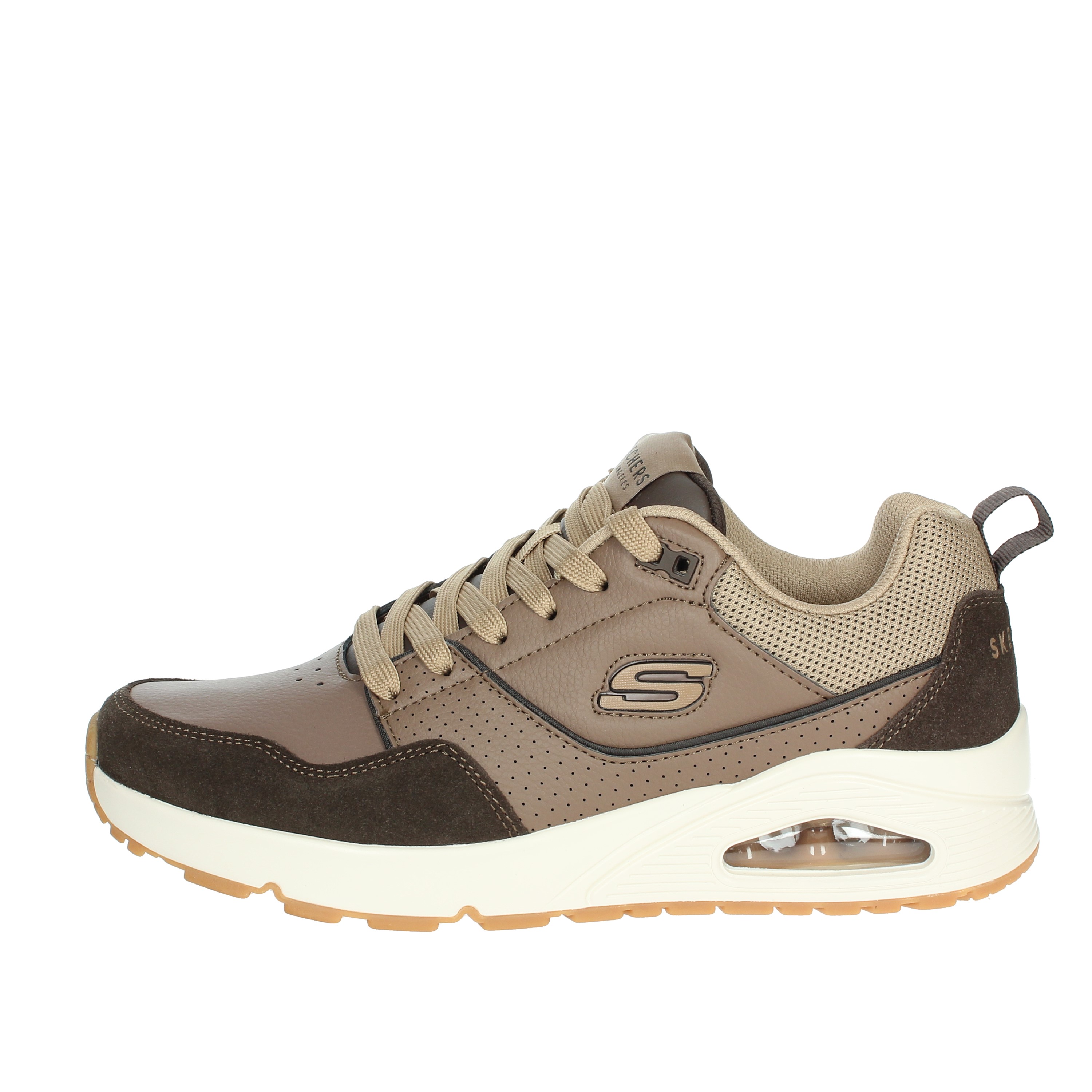 SNEAKERS BASSA 183020 MARRONE