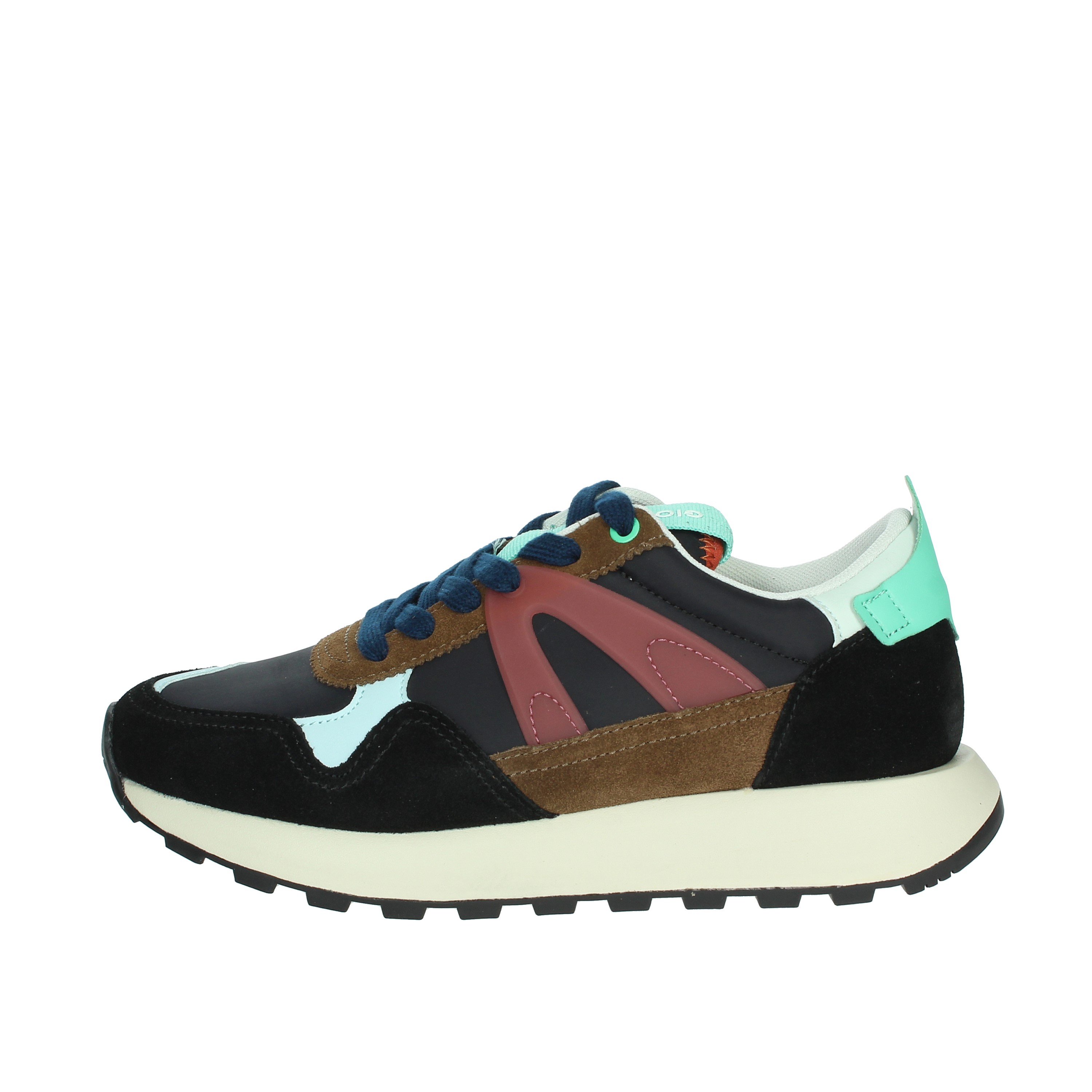 SNEAKERS BASSA VESTAL NERO/BLU