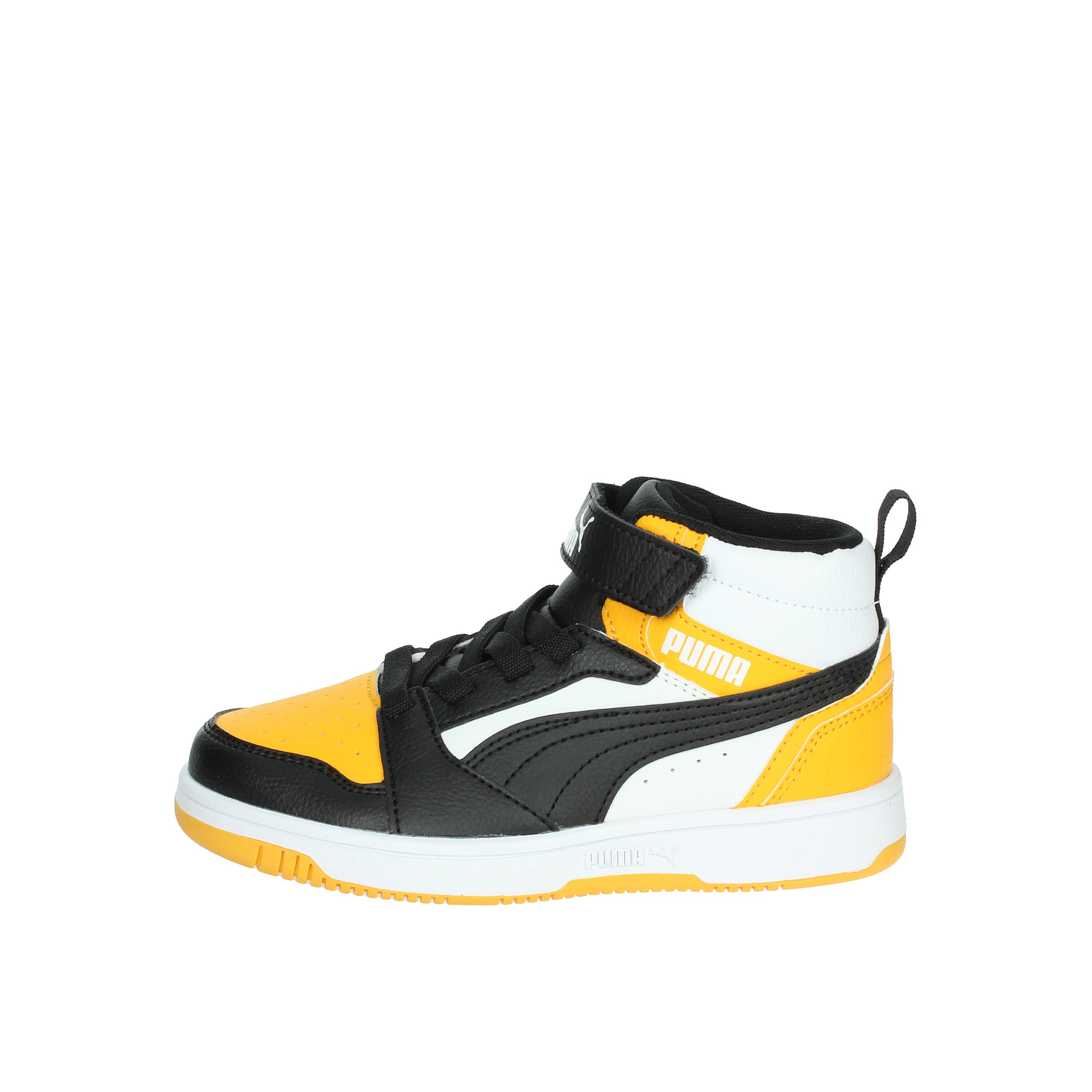 SNEAKERS ALTA 393832 BIANCO/GIALLO