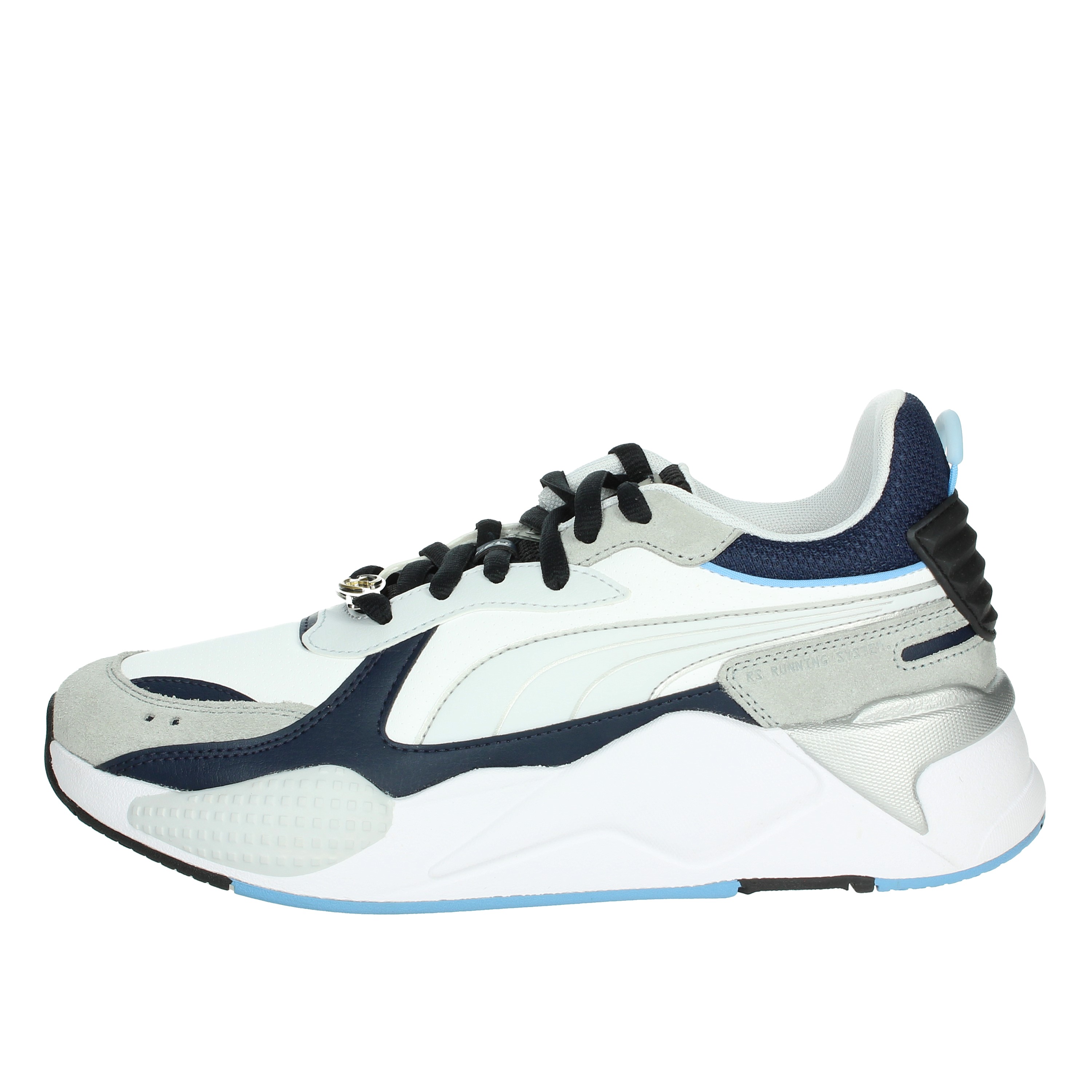 SNEAKERS BASSA 398165 BIANCO/BLU