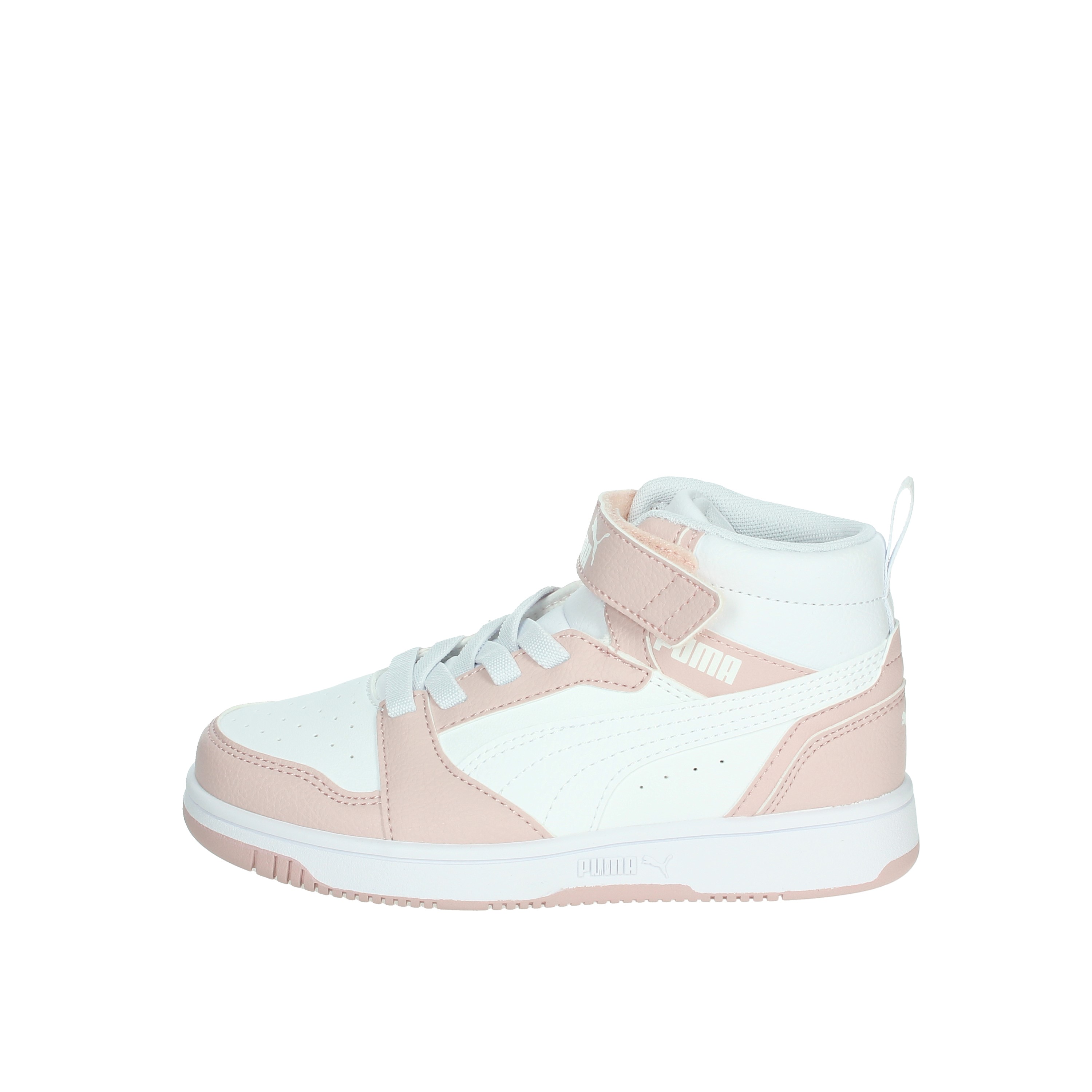 SNEAKERS ALTA 393832 BIANCO/ROSA