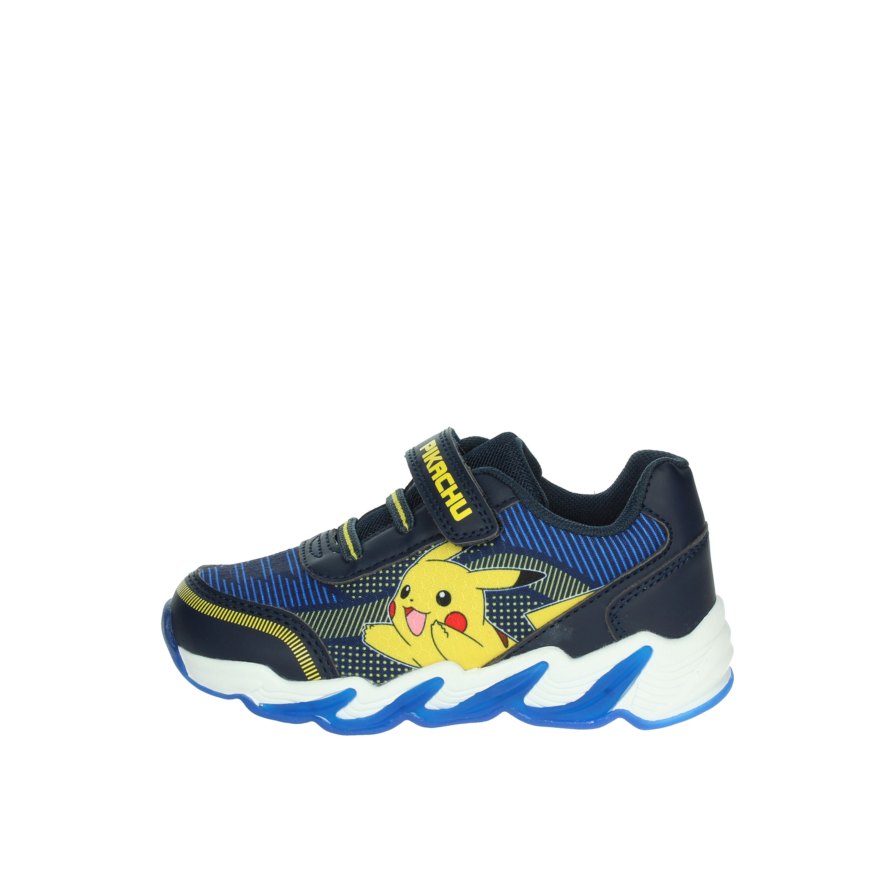 SNEAKERS BASSA PO001705 BLU/GIALLO