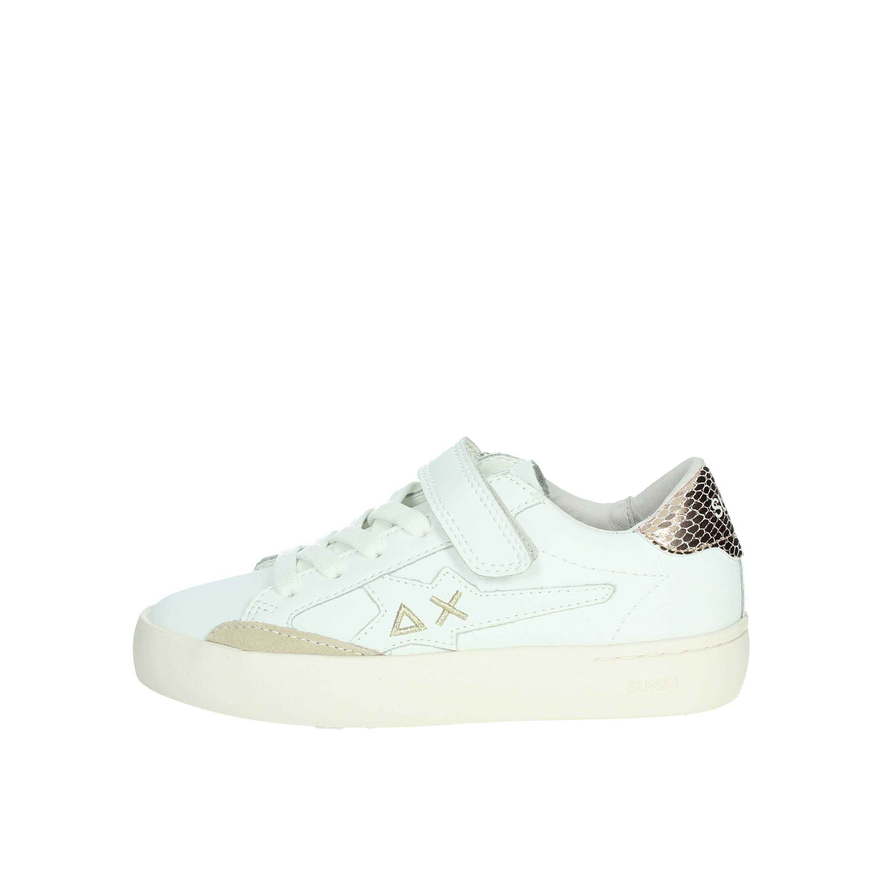 SNEAKERS BASSA Z44421K BIANCO/ORO