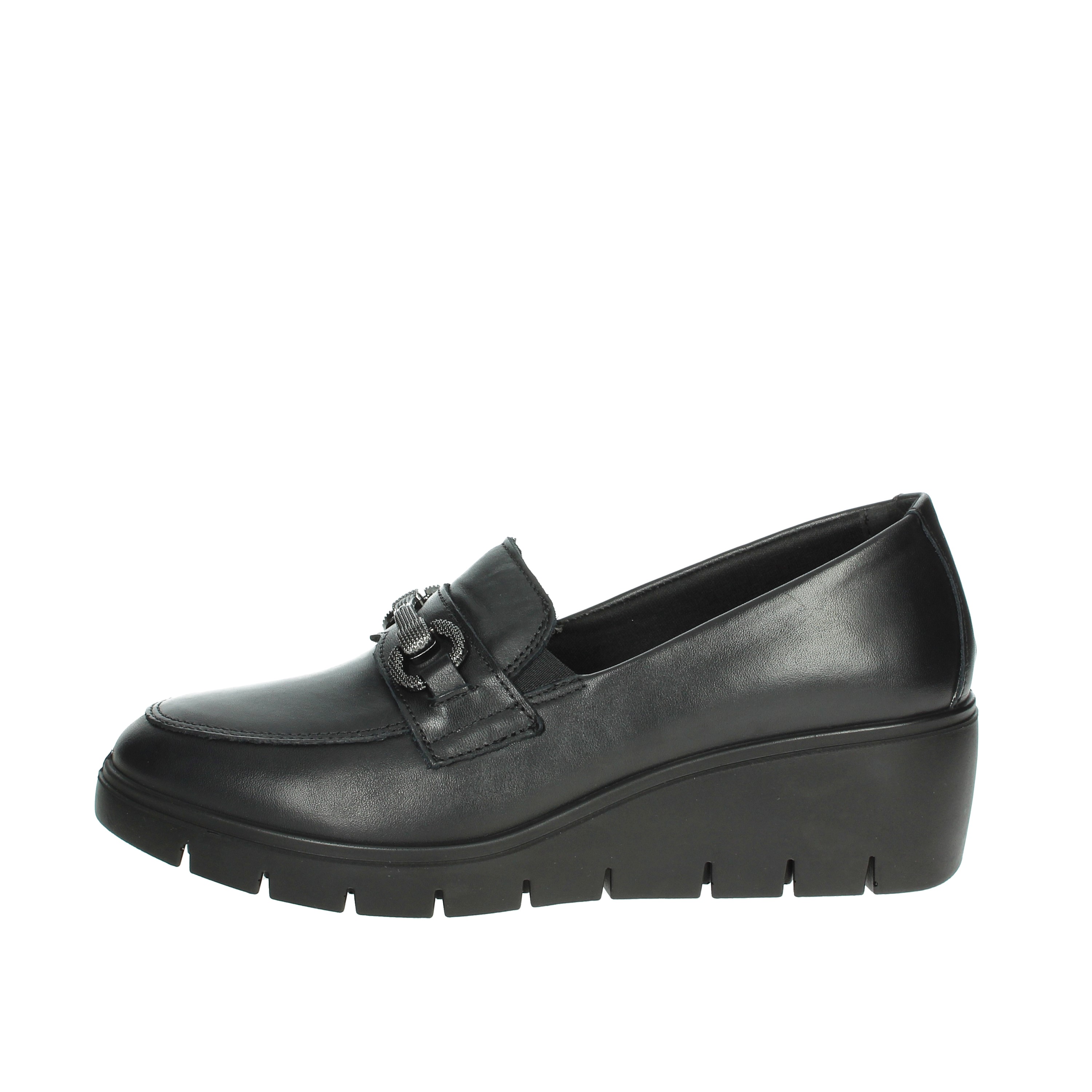 MOCASSINO TACCO 655240 NERO