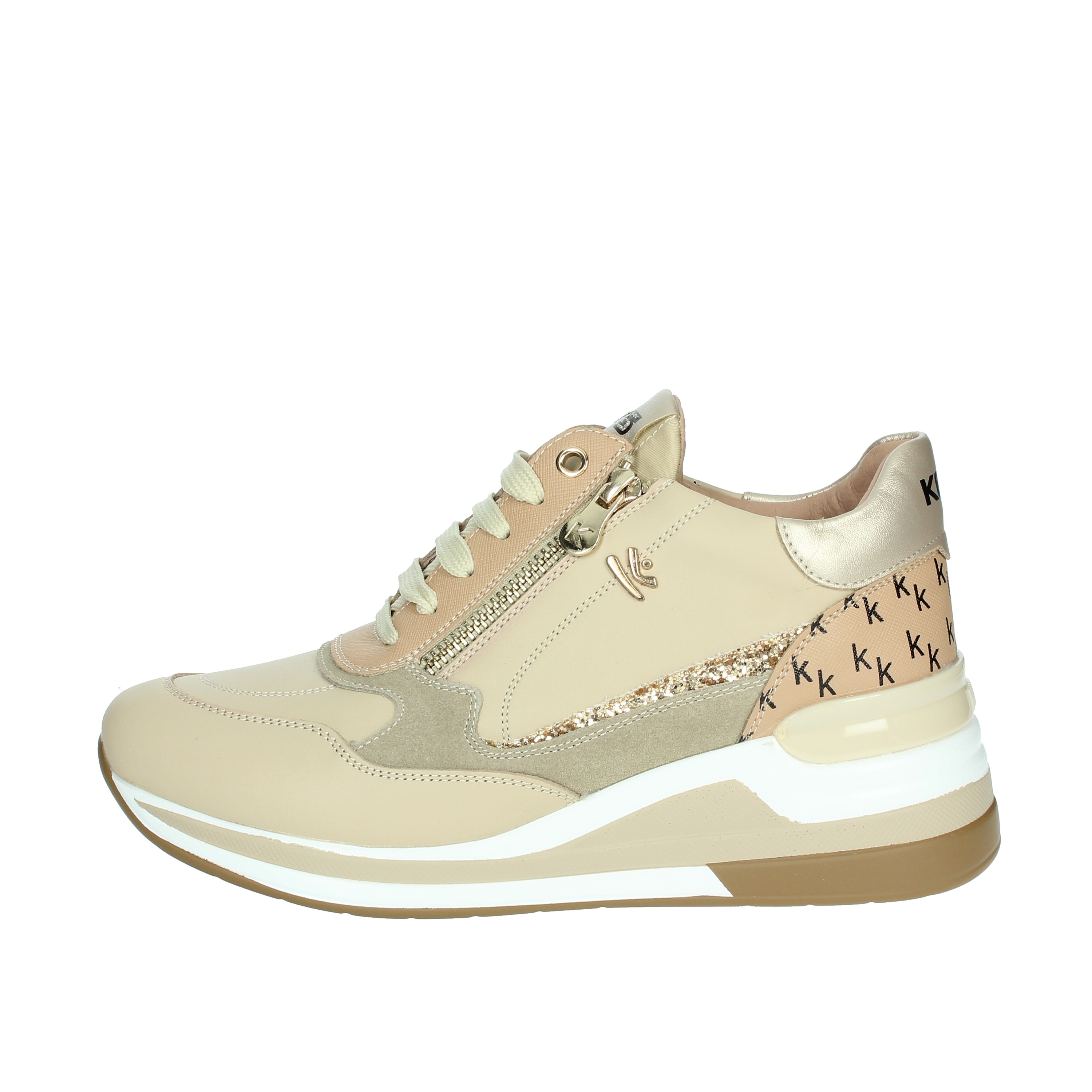 SNEAKERS BASSA K-9812 BEIGE