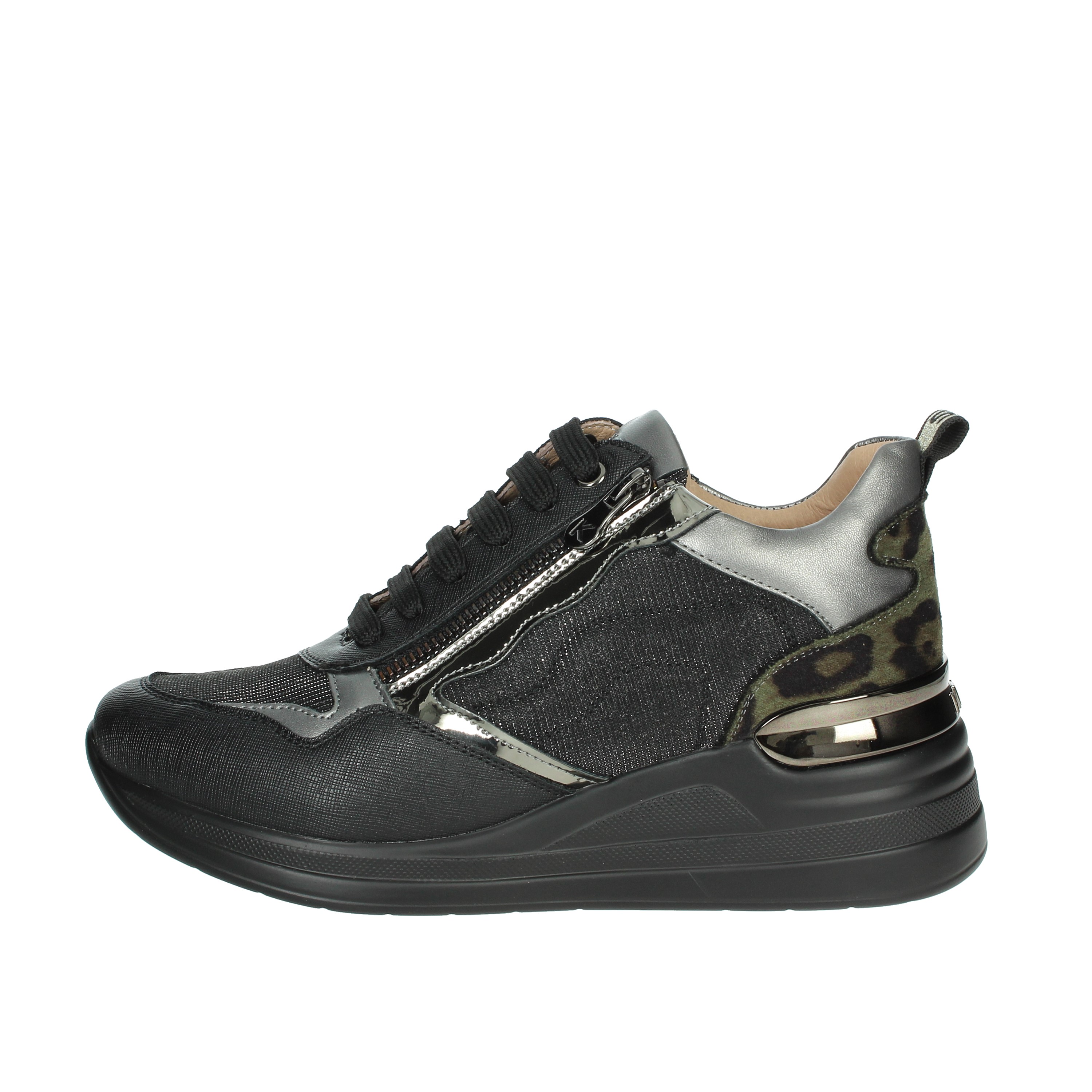 SNEAKERS BASSA K-9813 NERO