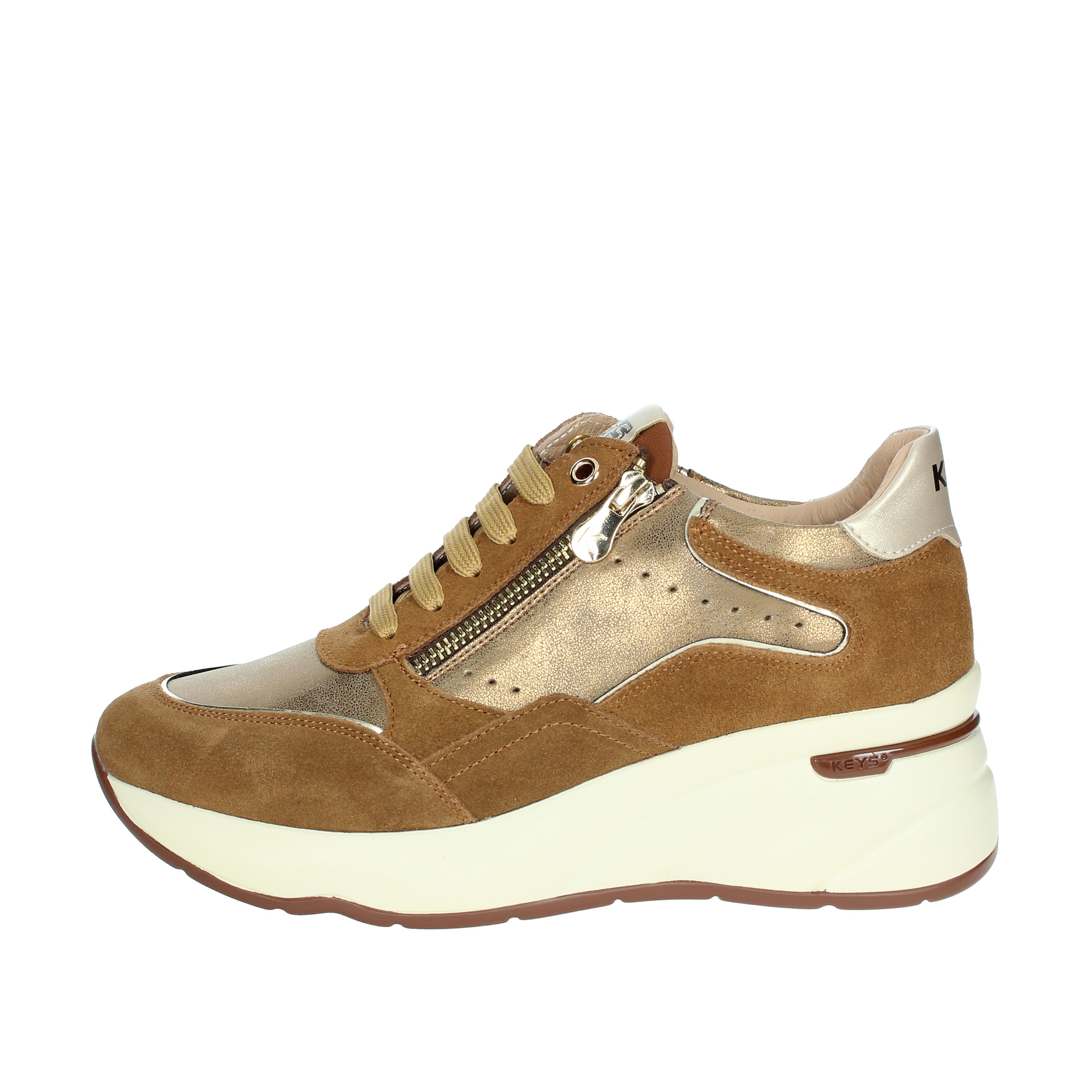 SNEAKERS BASSA K-9821 CUOIO