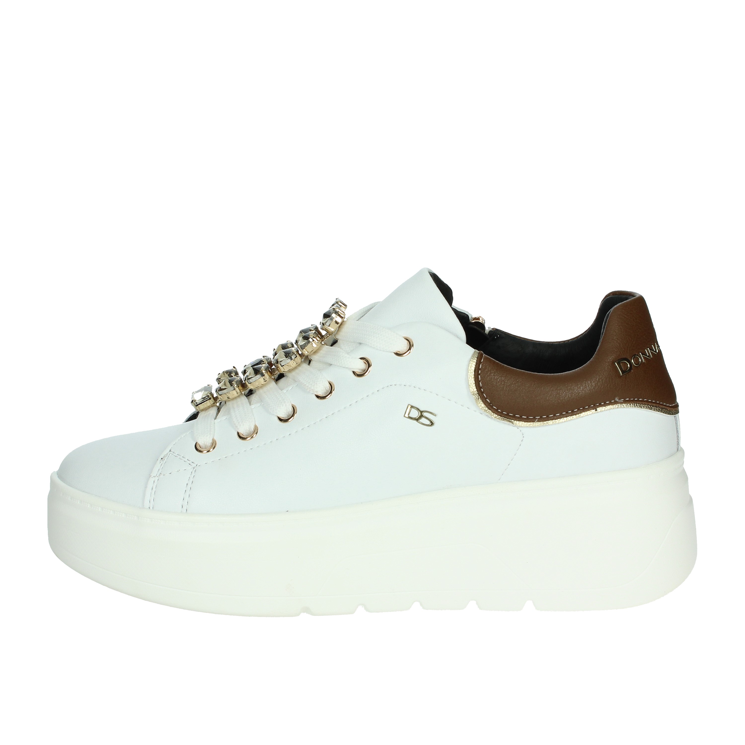 SNEAKERS BASSA 675527DN BIANCO