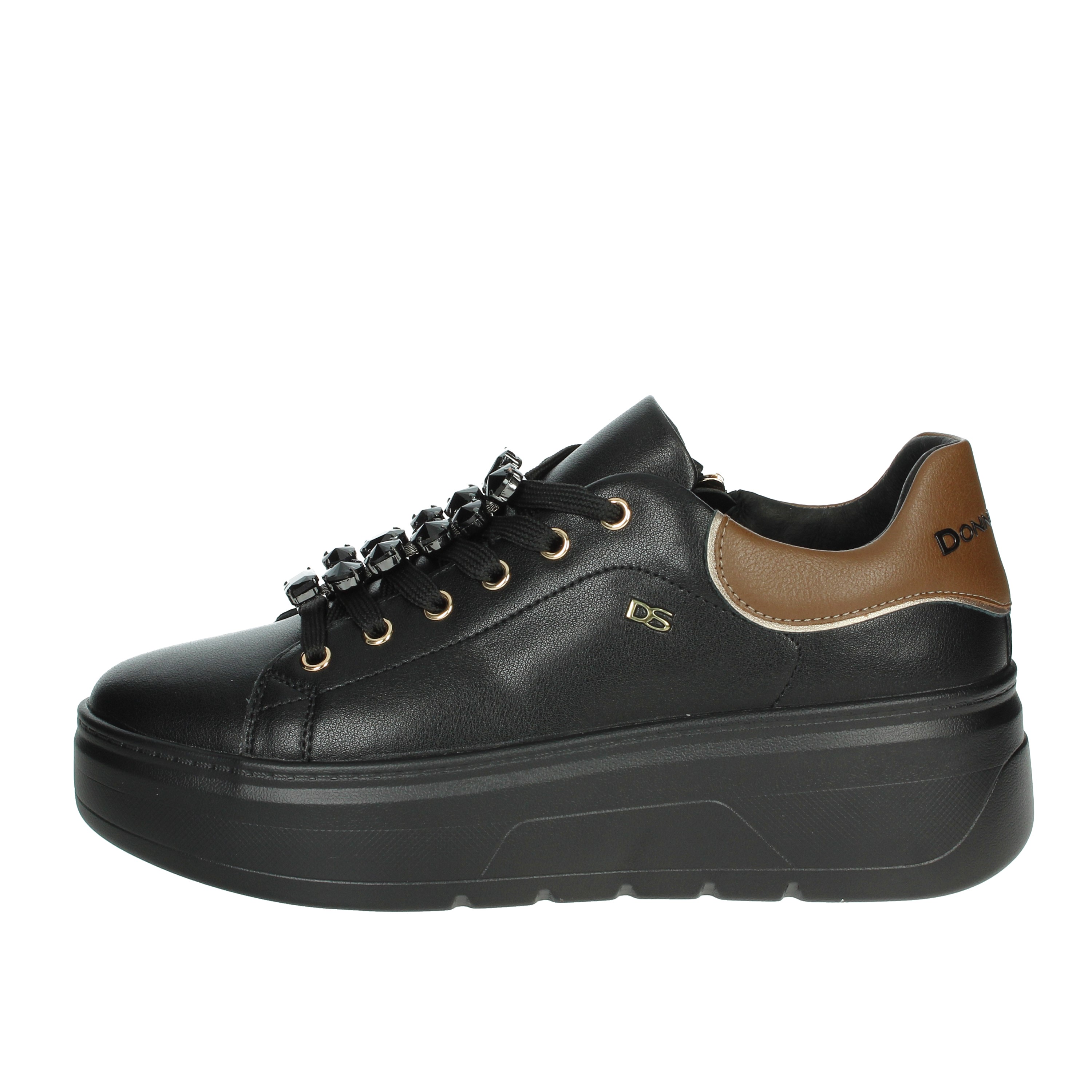 SNEAKERS BASSA 675527DN NERO