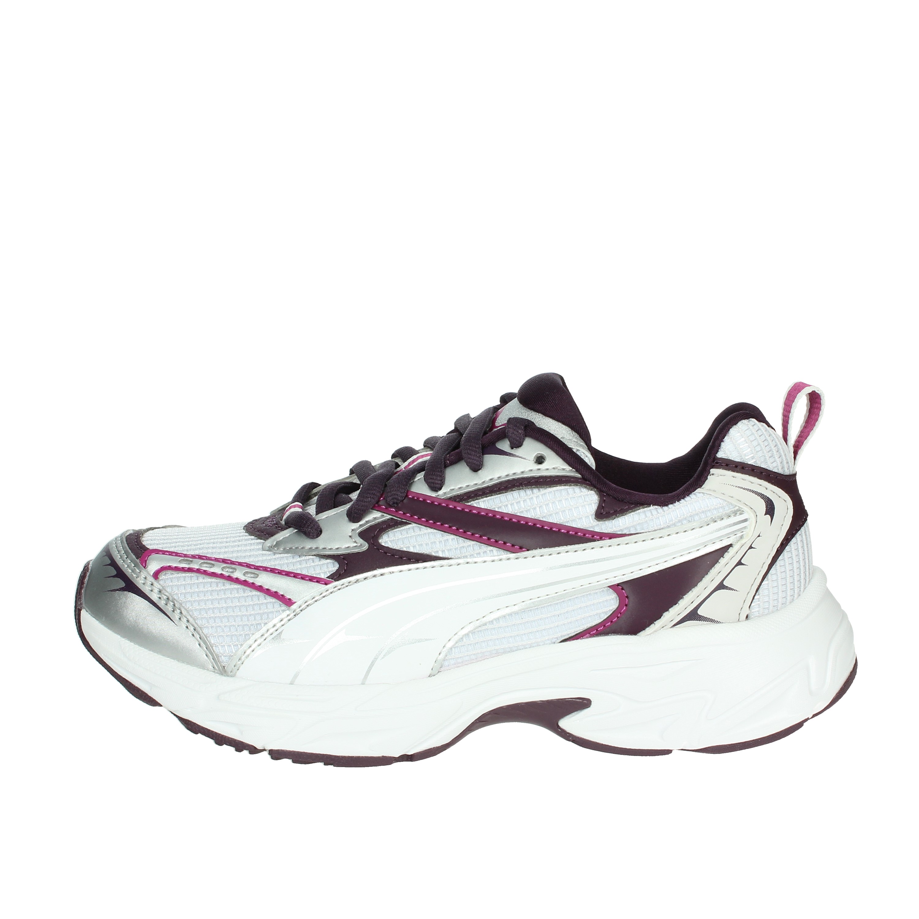 SNEAKERS BASSA 395919 BIANCO/VIOLA