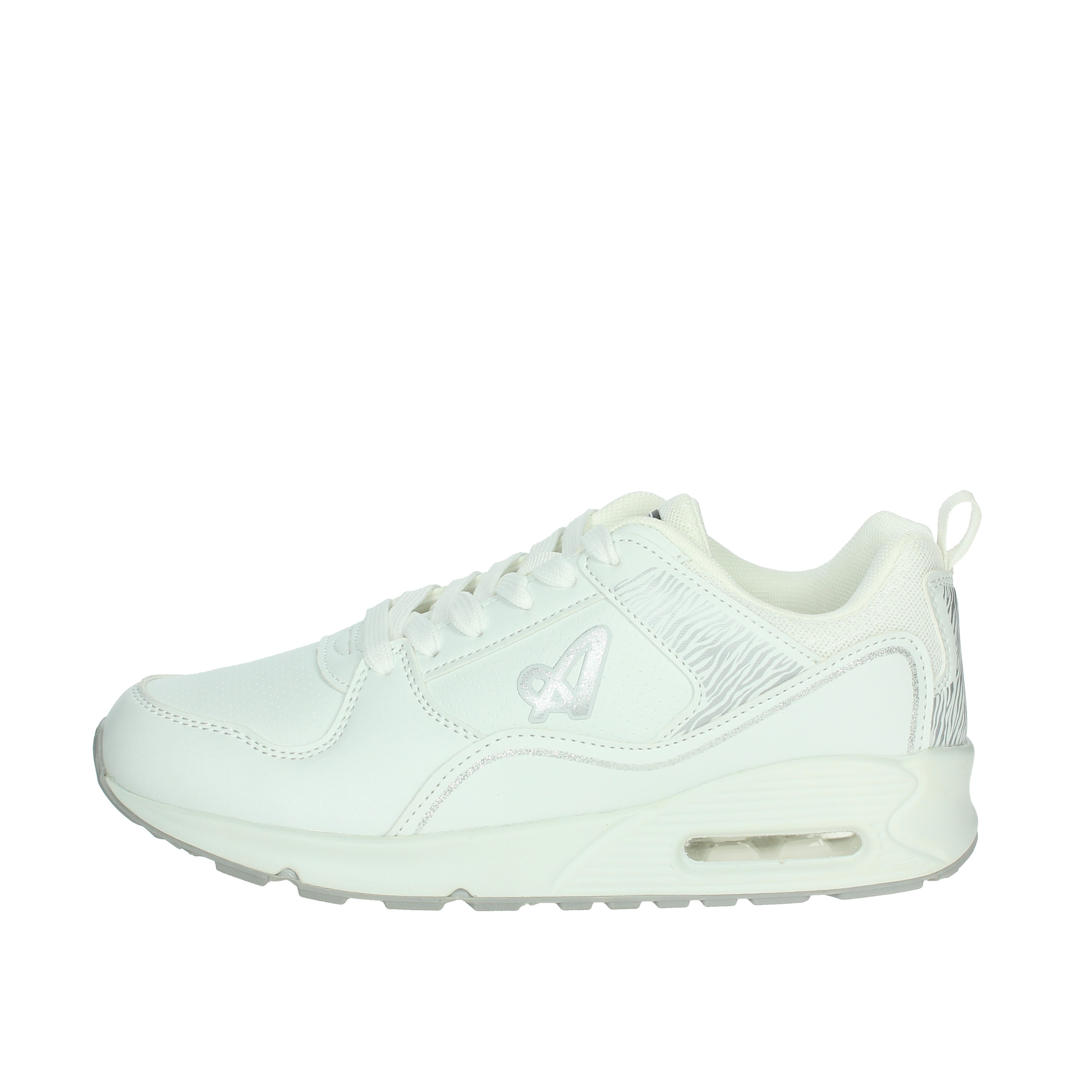 SNEAKERS BASSA AU32W111 BIANCO