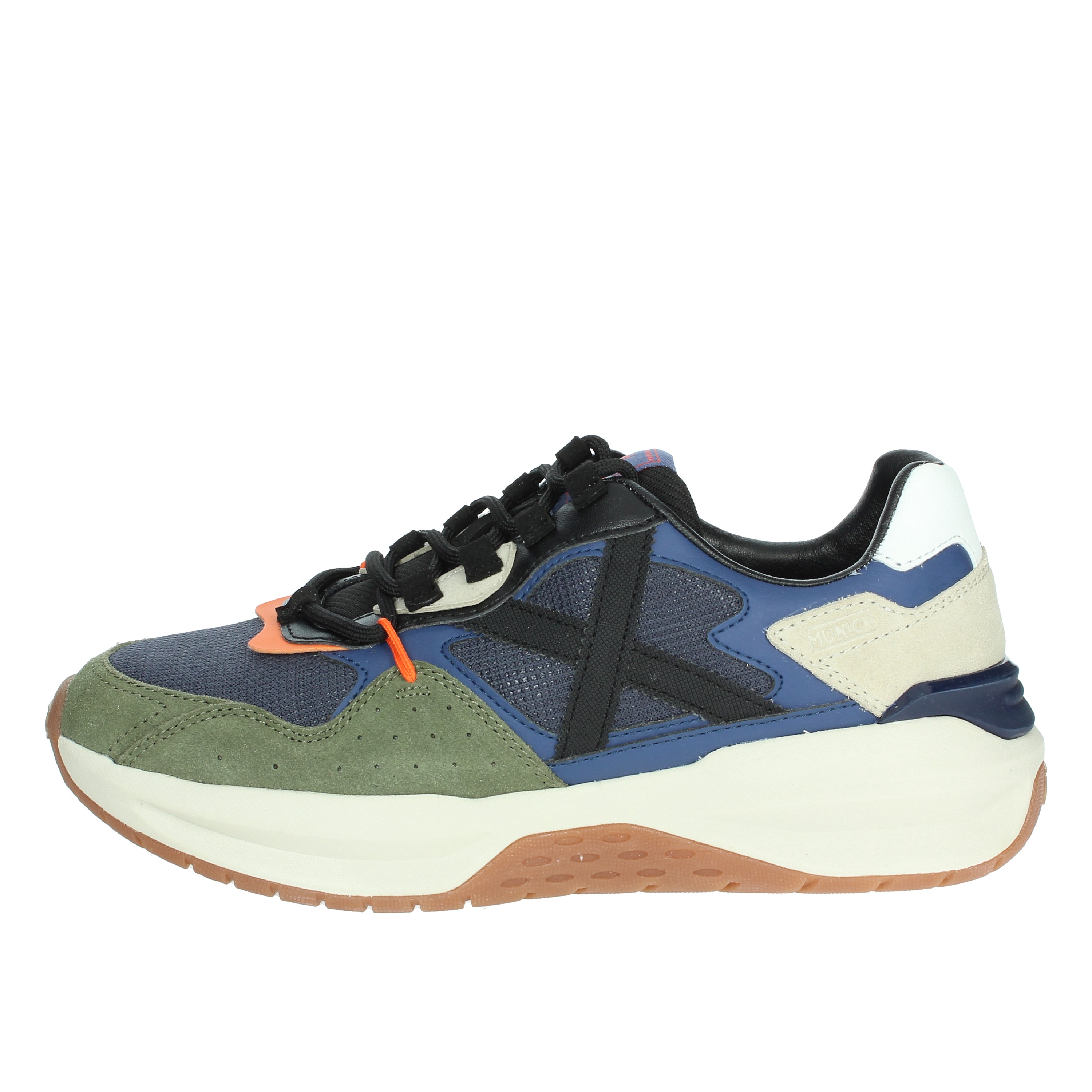 SNEAKERS BASSA 8097004 BLU/VERDE