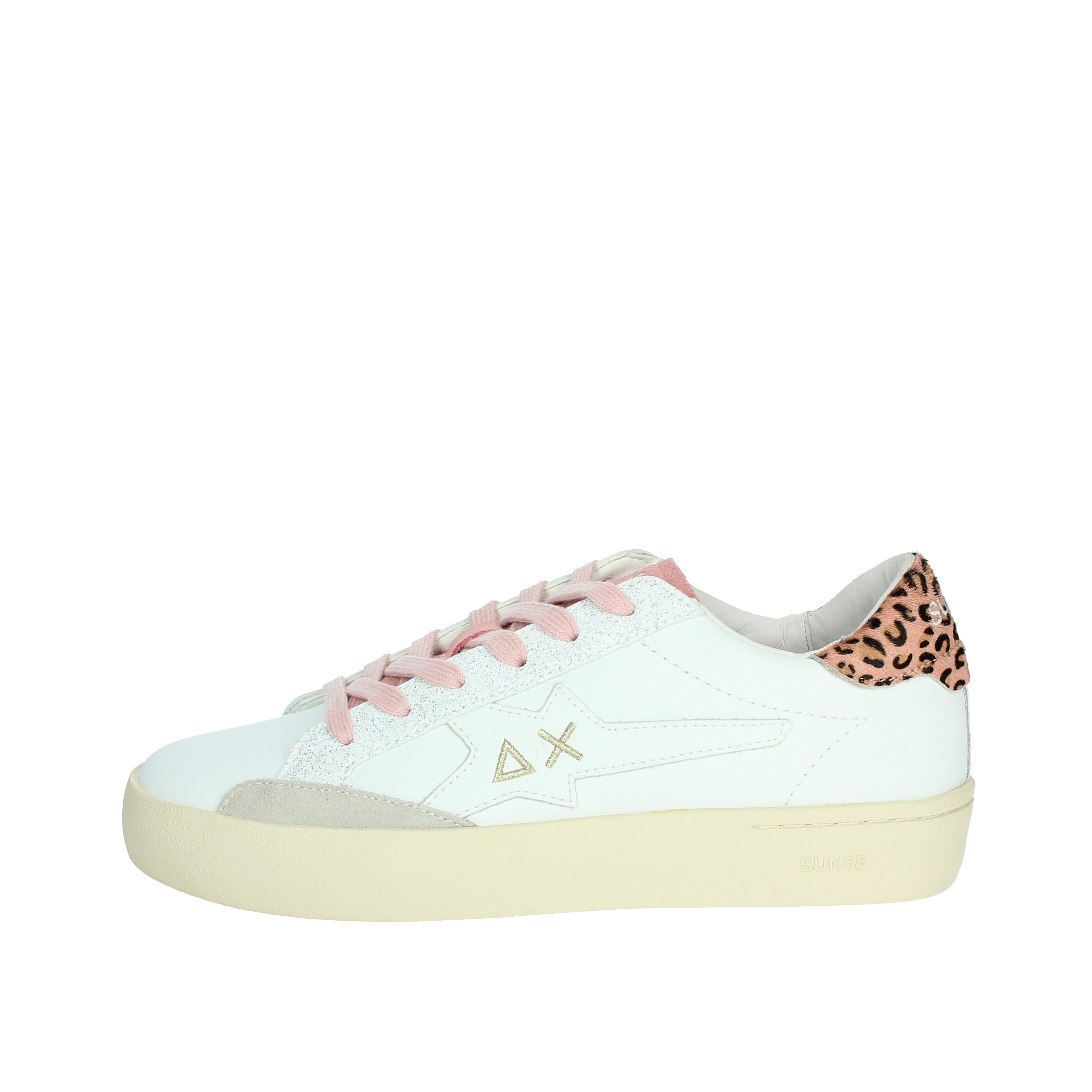 SNEAKERS BASSA Z44421T BIANCO/ROSA