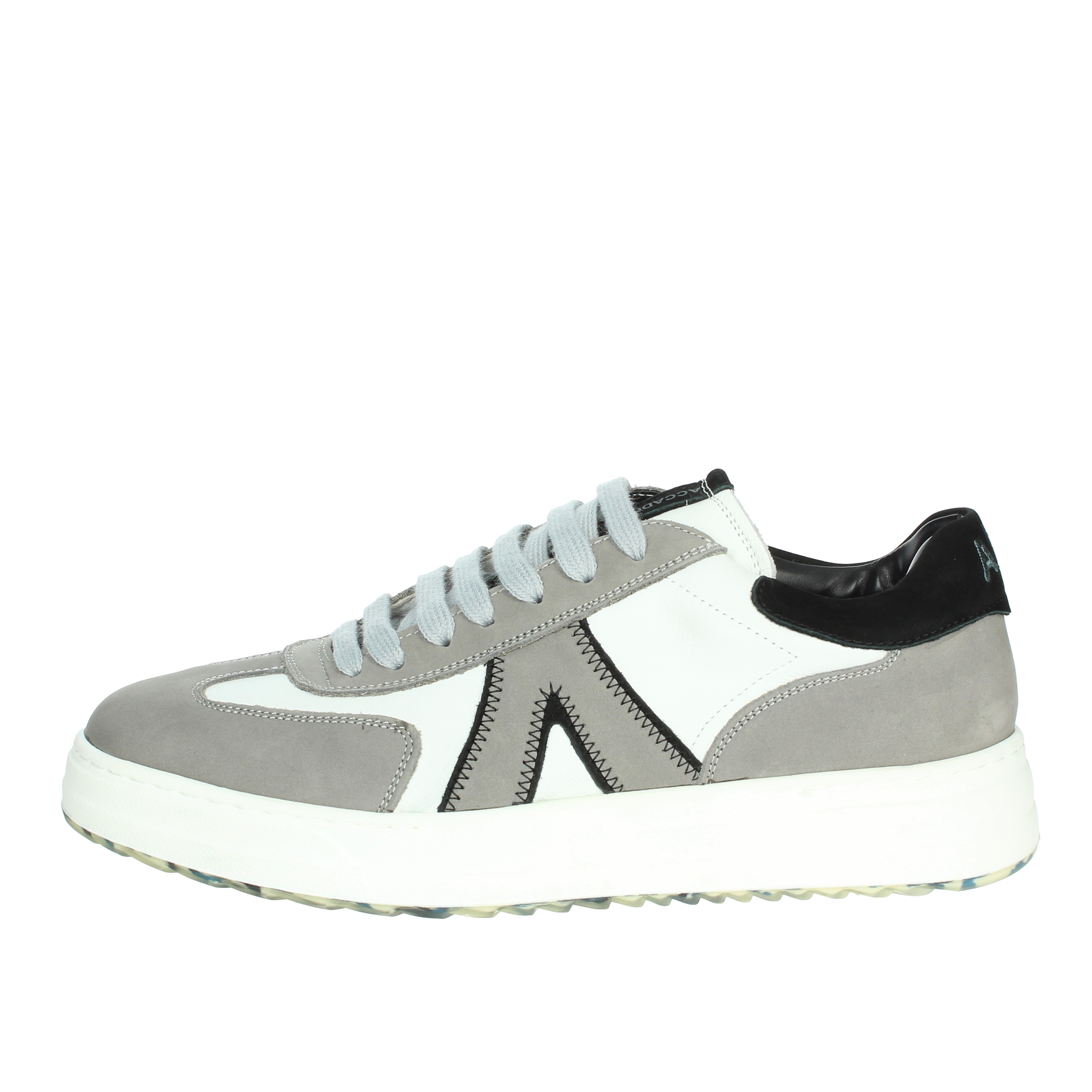 SNEAKERS BASSA AC-061 BIANCO/GRIGIO