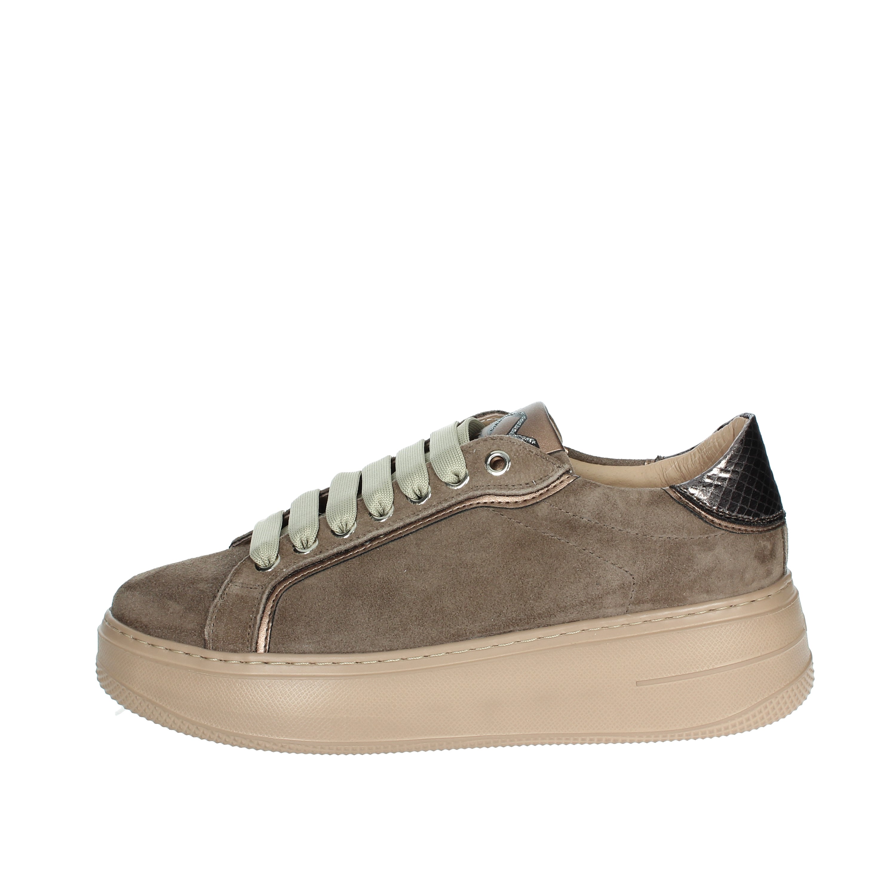 SNEAKERS BASSA K-9883 MARRONE