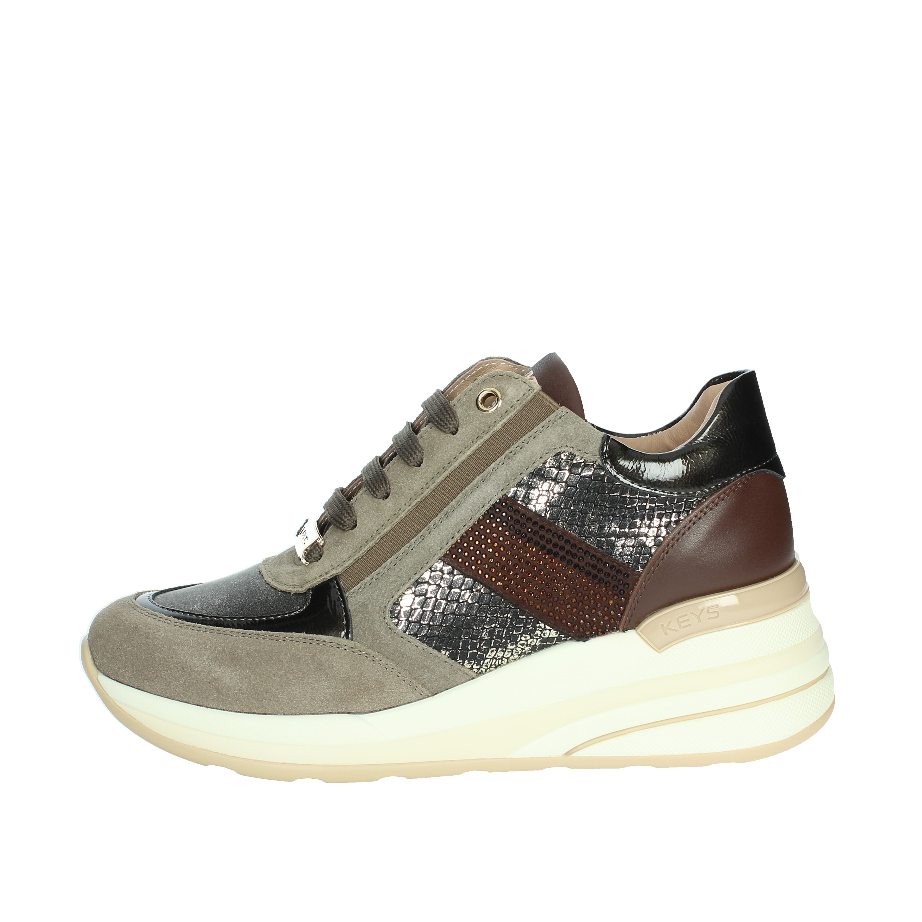 SNEAKERS BASSA K-9952 MARRONE