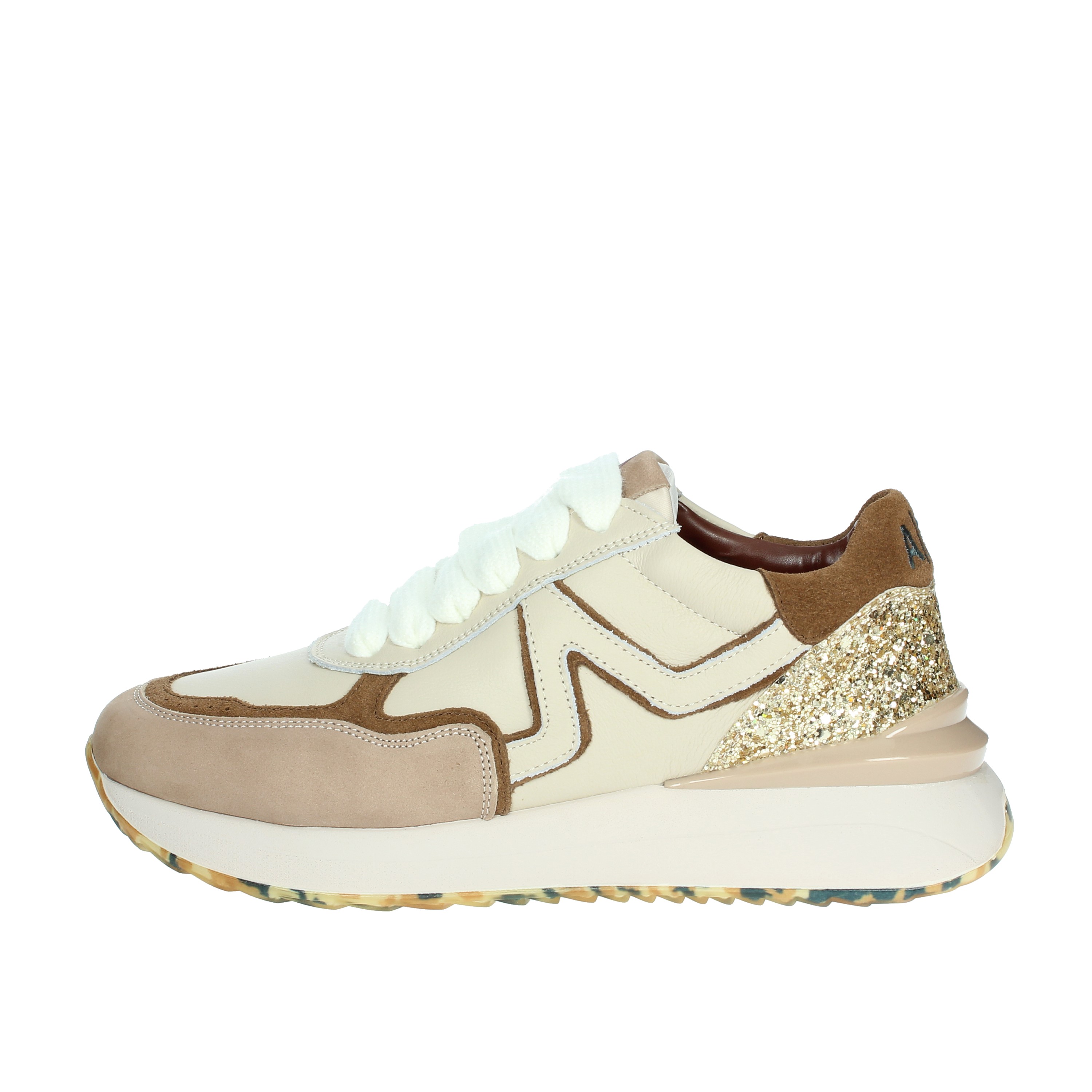 SNEAKERS BASSA AC-051 BEIGE