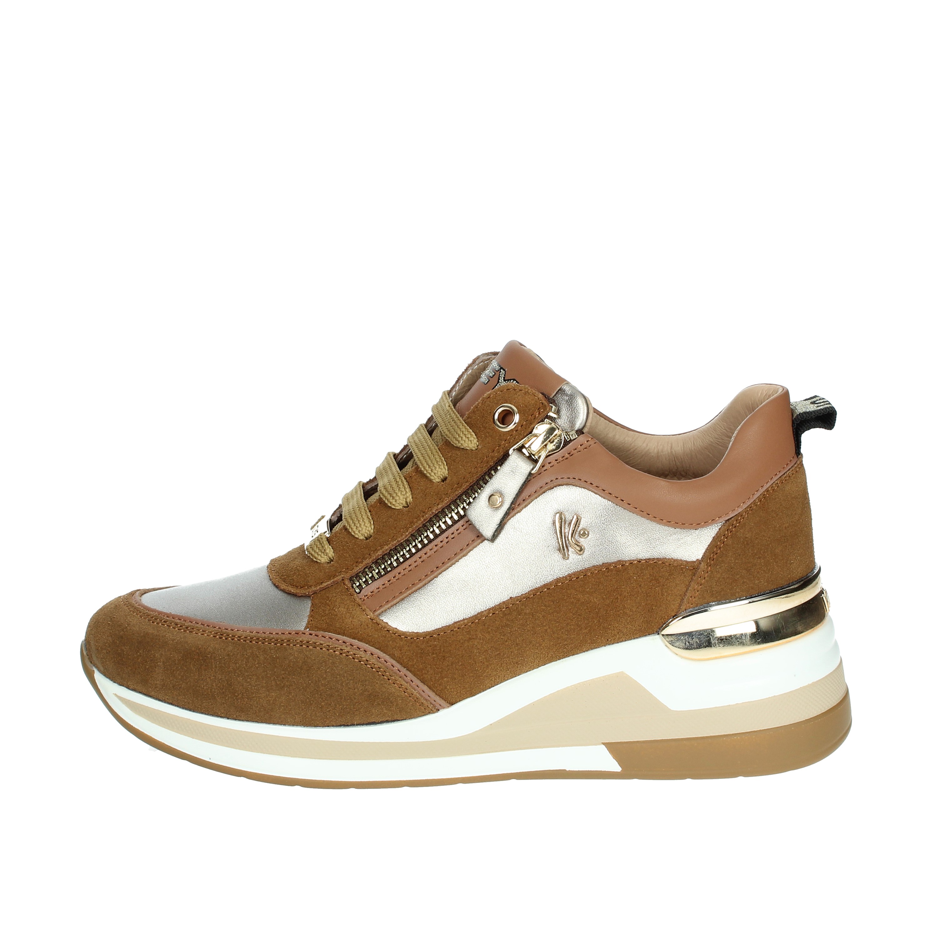 SNEAKERS BASSA K-9811 CUOIO